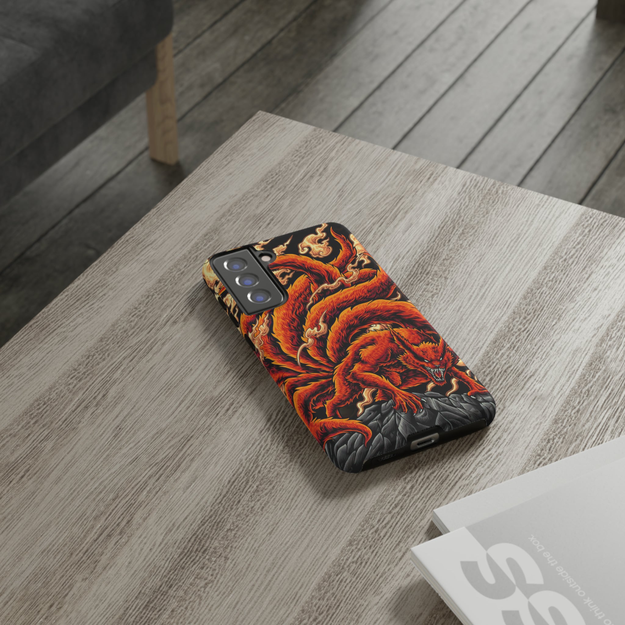 Kurama Naruto Tough Phone Cases - OtakuSuppliers Kurama Naruto Tough Phone Cases