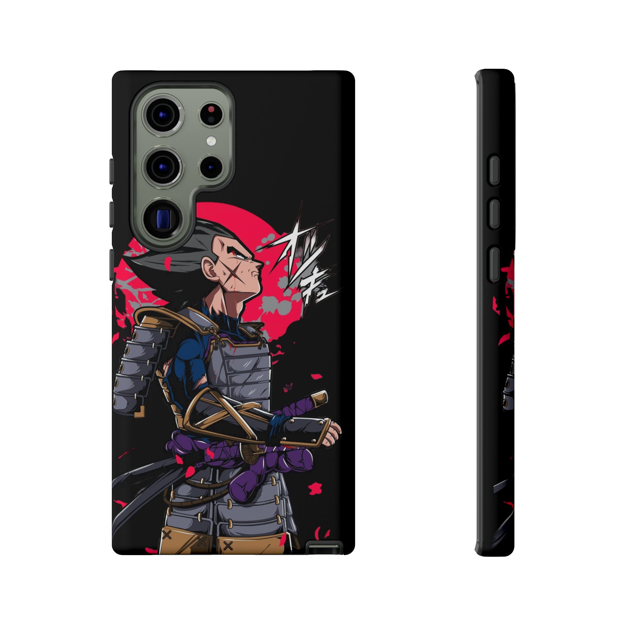 Samurai Vegeta Tough Phone Cases - OtakuSuppliers Samurai Vegeta Tough Phone Cases Samsung Galaxy S23 Ultra / Matte