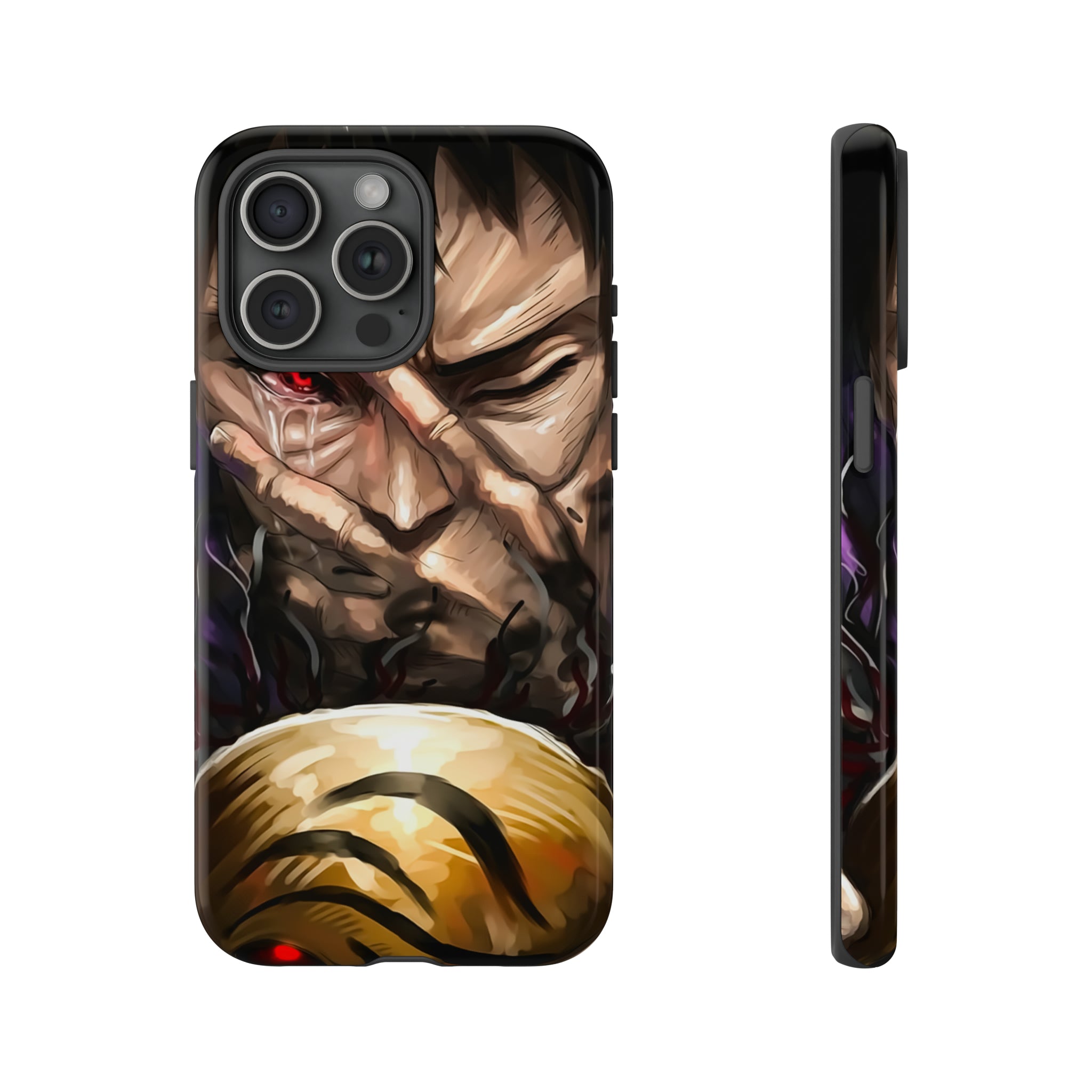 Obito Uchia Tough Phone Cases - OtakuSuppliers Obito Uchia Tough Phone Cases iPhone 15 Pro Max / Glossy