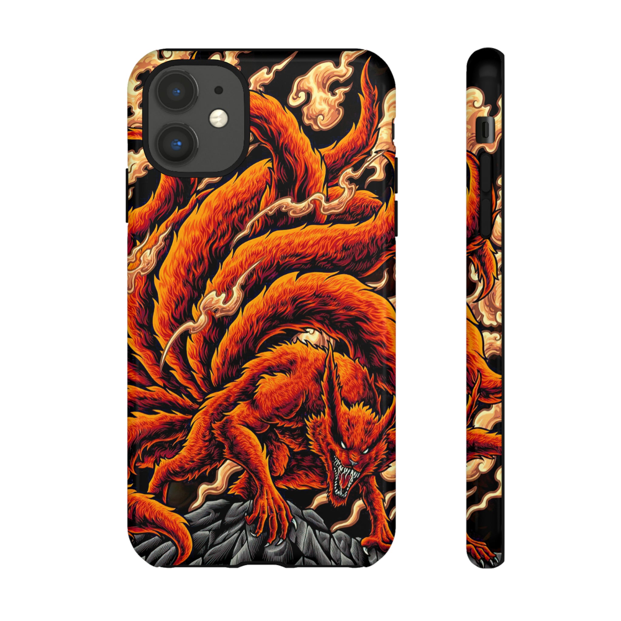 Kurama Naruto Tough Phone Cases - OtakuSuppliers Kurama Naruto Tough Phone Cases iPhone 11 / Glossy