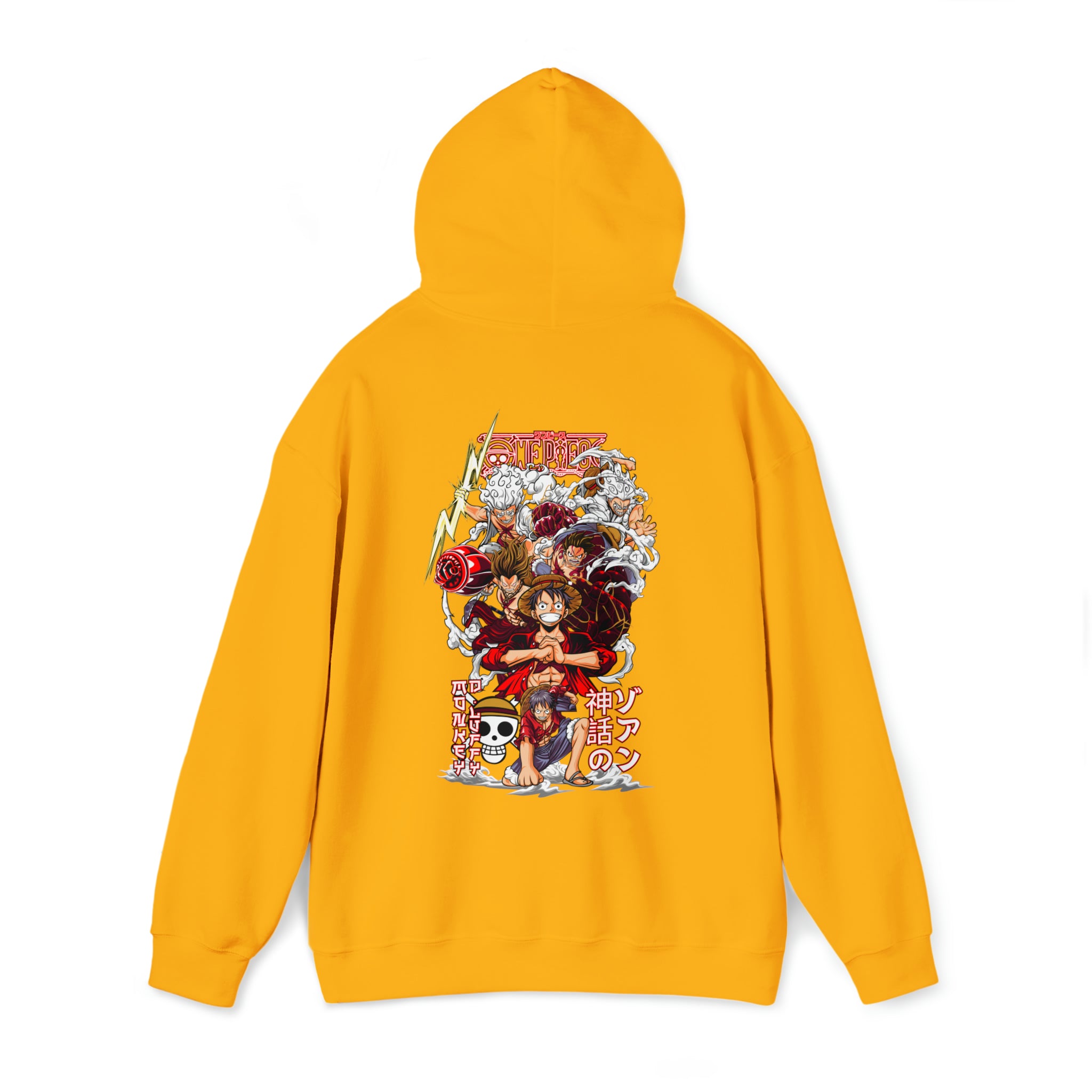 Gear Series Luffy One Piece Hoodie - OtakuSuppliers Gear Series Luffy One Piece Hoodie