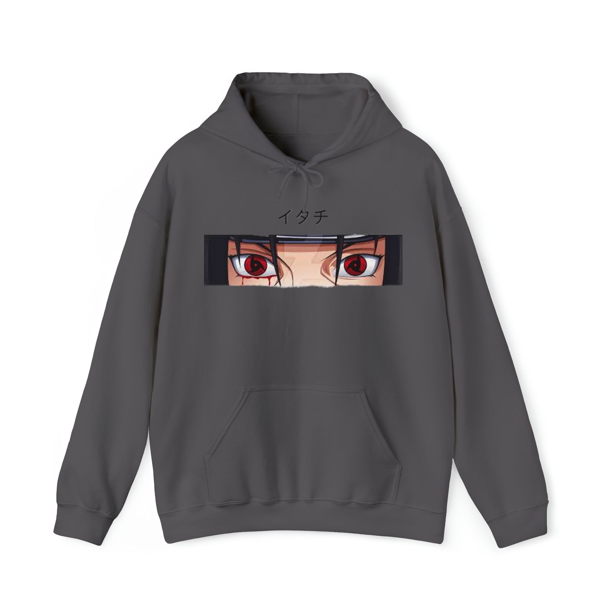 Itachi Hoodie - OtakuSuppliers Itachi Hoodie Charcoal / S