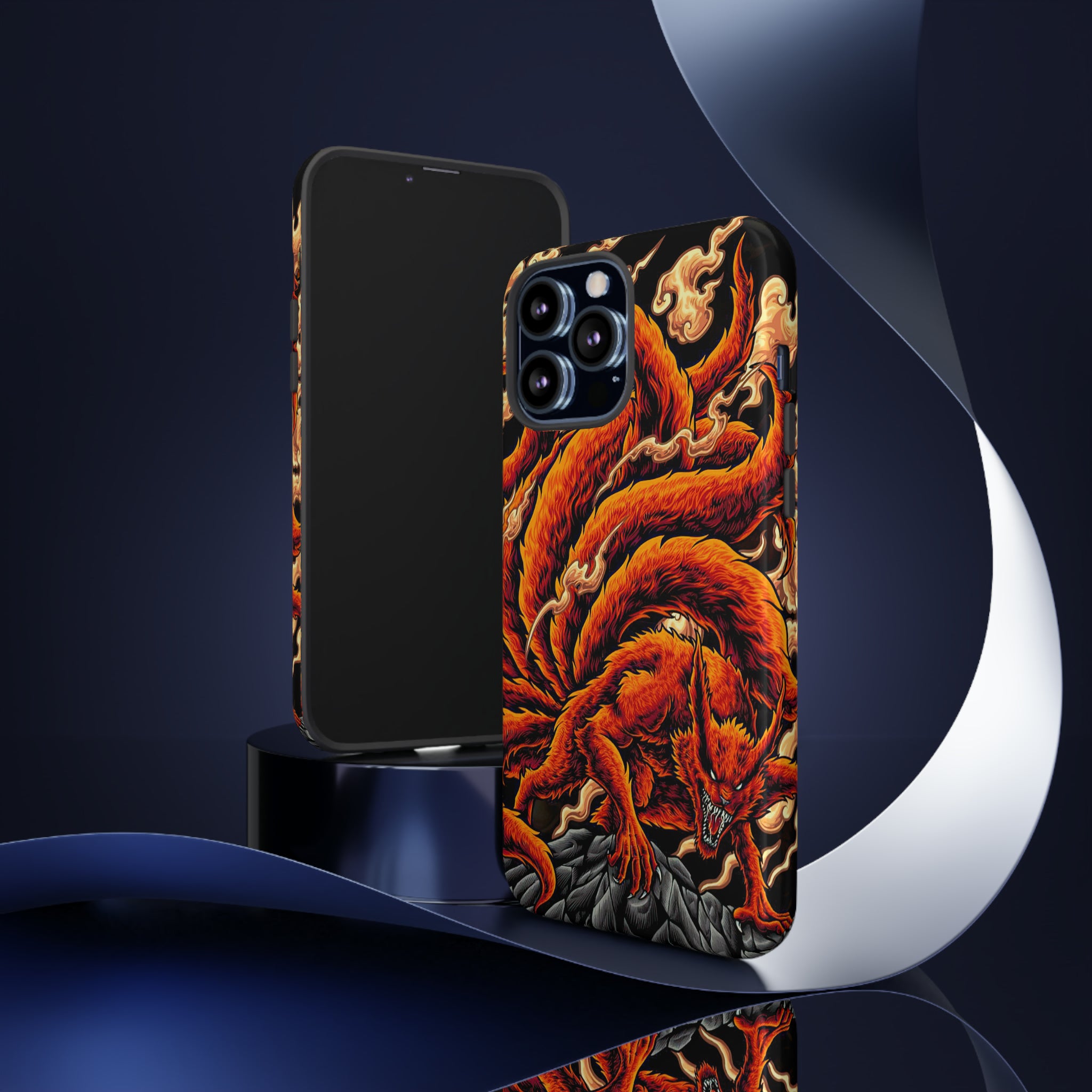 Kurama Naruto Tough Phone Cases - OtakuSuppliers Kurama Naruto Tough Phone Cases