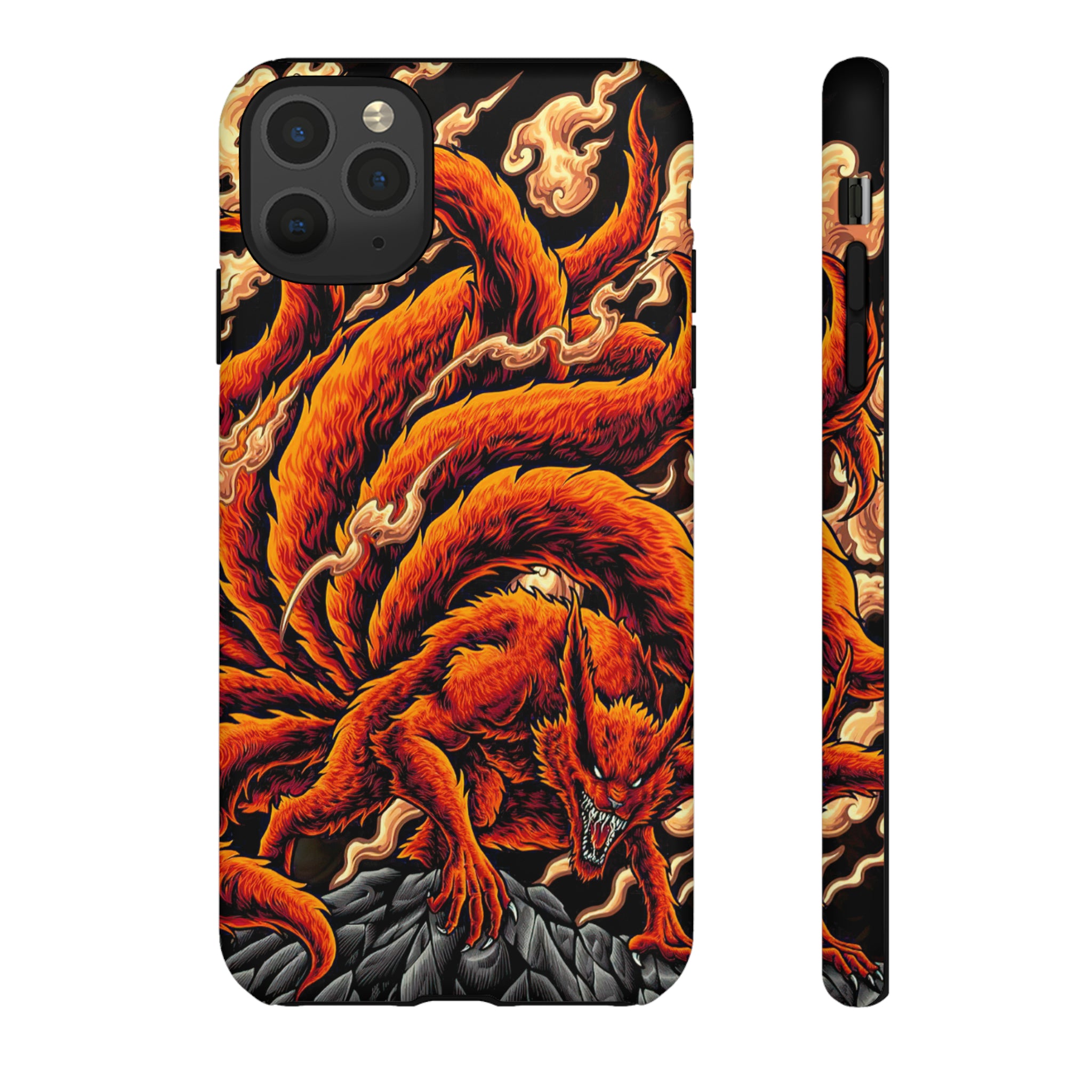 Kurama Naruto Tough Phone Cases - OtakuSuppliers Kurama Naruto Tough Phone Cases iPhone 11 Pro Max / Matte