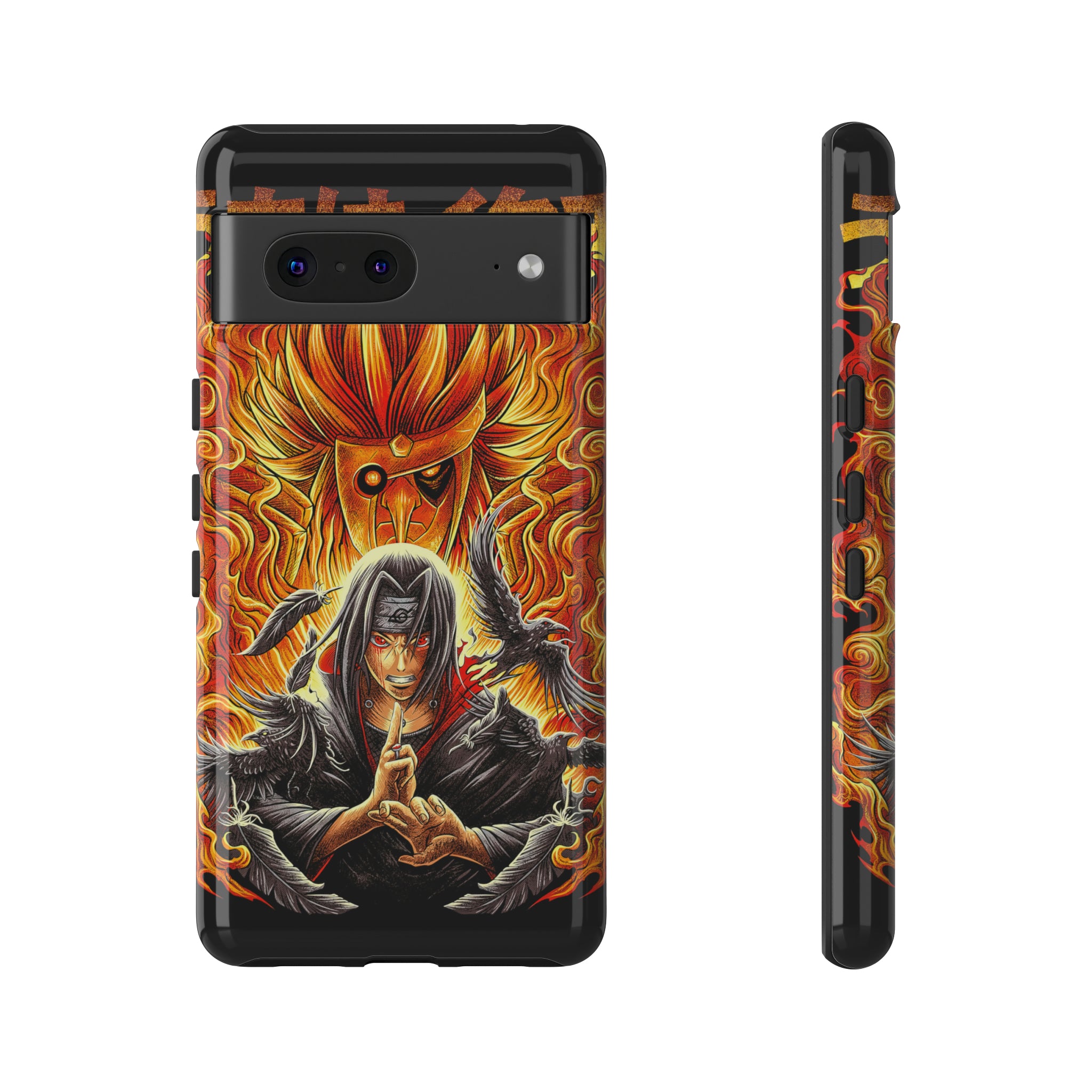 Itachi Uchia Tough Phone Cases - OtakuSuppliers Itachi Uchia Tough Phone Cases Google Pixel 7 / Glossy