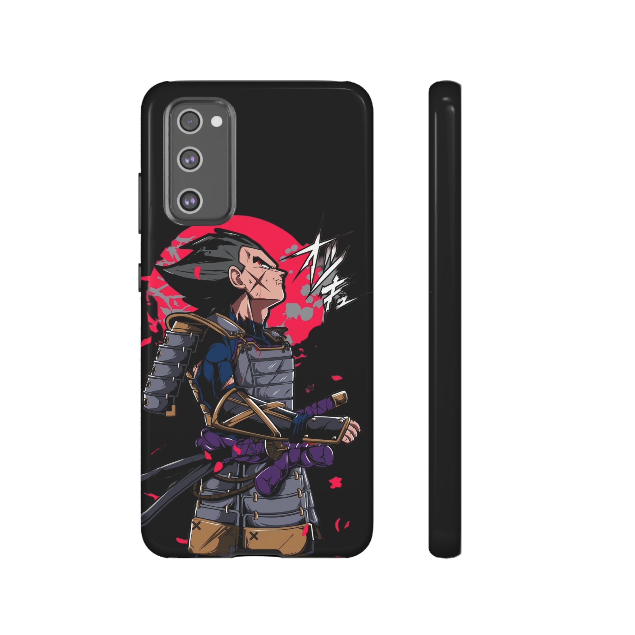 Samurai Vegeta Tough Phone Cases - OtakuSuppliers Samurai Vegeta Tough Phone Cases Samsung Galaxy S20 FE / Glossy