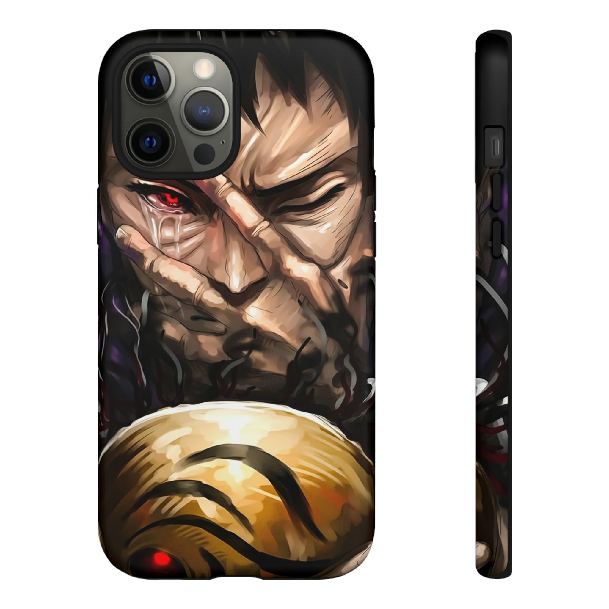 Obito Uchia Tough Phone Cases - OtakuSuppliers Obito Uchia Tough Phone Cases iPhone 12 Pro Max / Matte