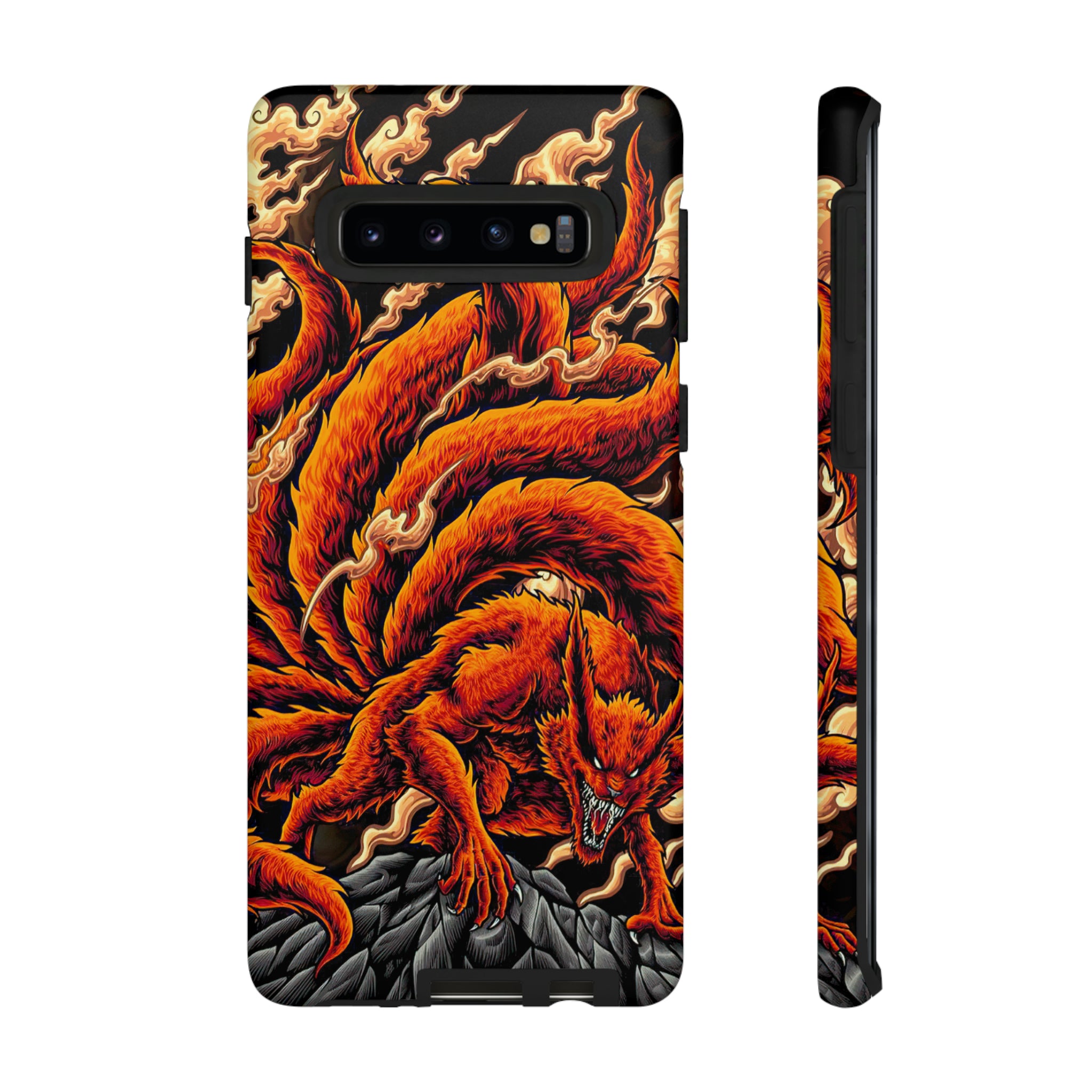 Kurama Naruto Tough Phone Cases - OtakuSuppliers Kurama Naruto Tough Phone Cases Samsung Galaxy S10 / Matte