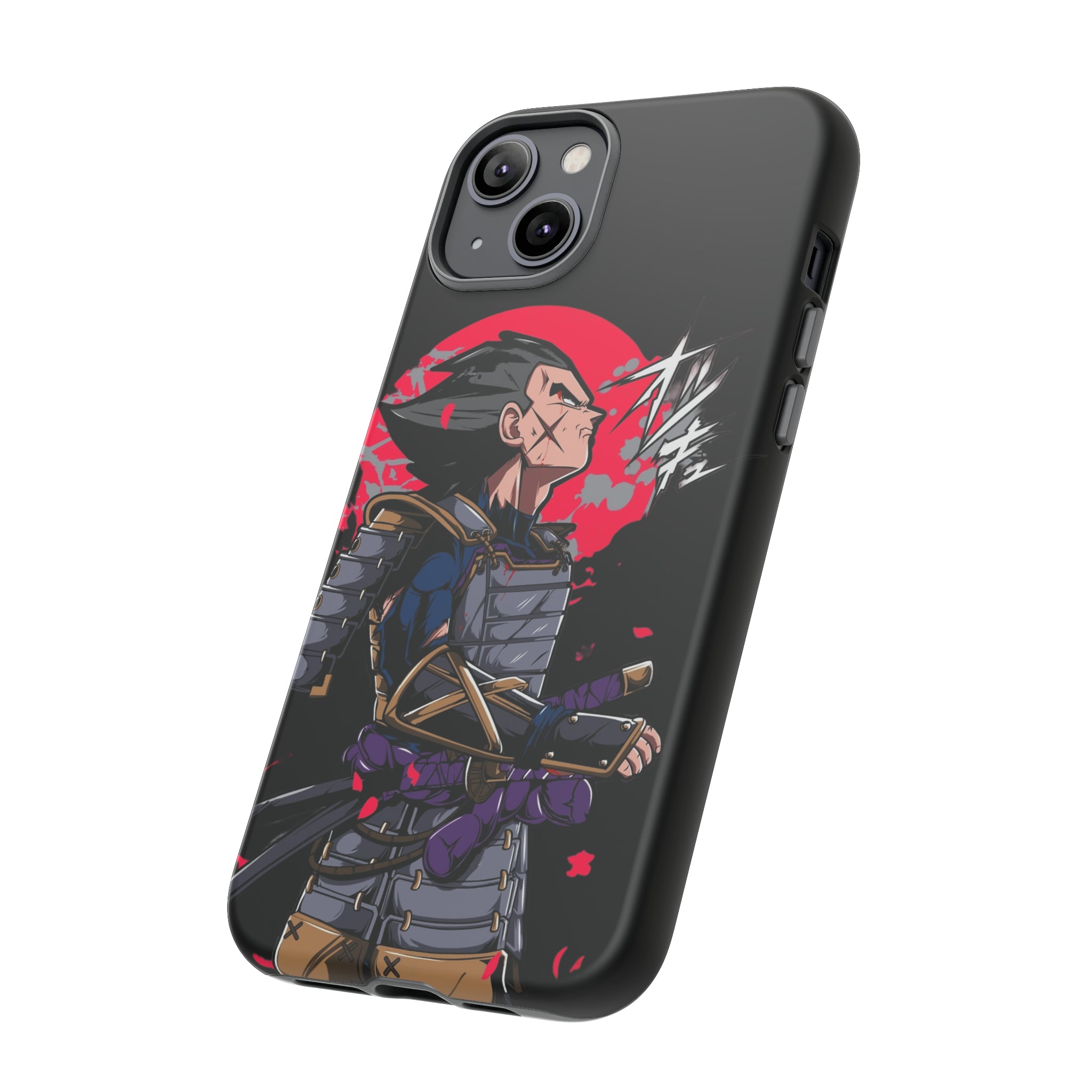 Samurai Vegeta Tough Phone Cases - OtakuSuppliers Samurai Vegeta Tough Phone Cases