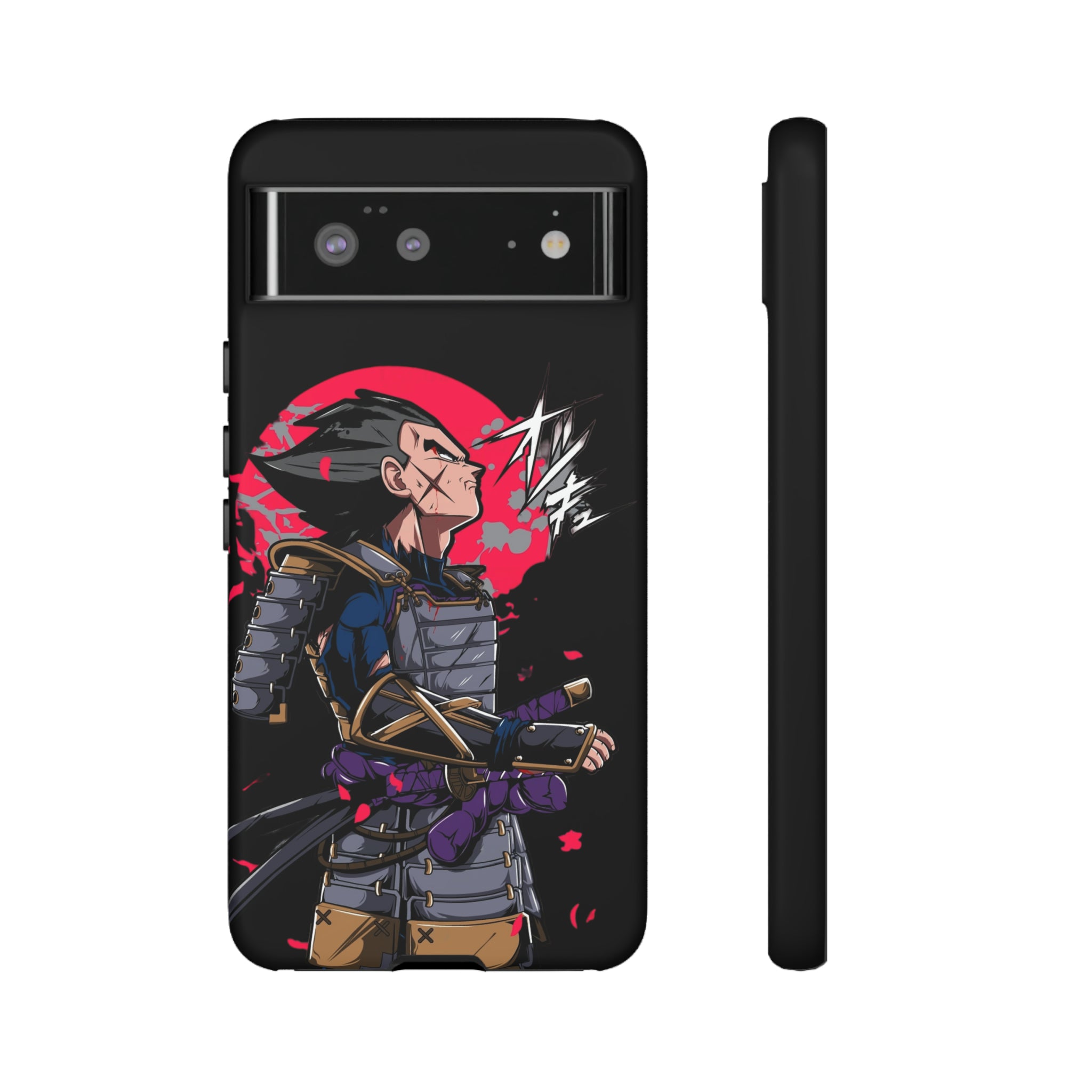 Samurai Vegeta Tough Phone Cases - OtakuSuppliers Samurai Vegeta Tough Phone Cases Google Pixel 6 / Matte