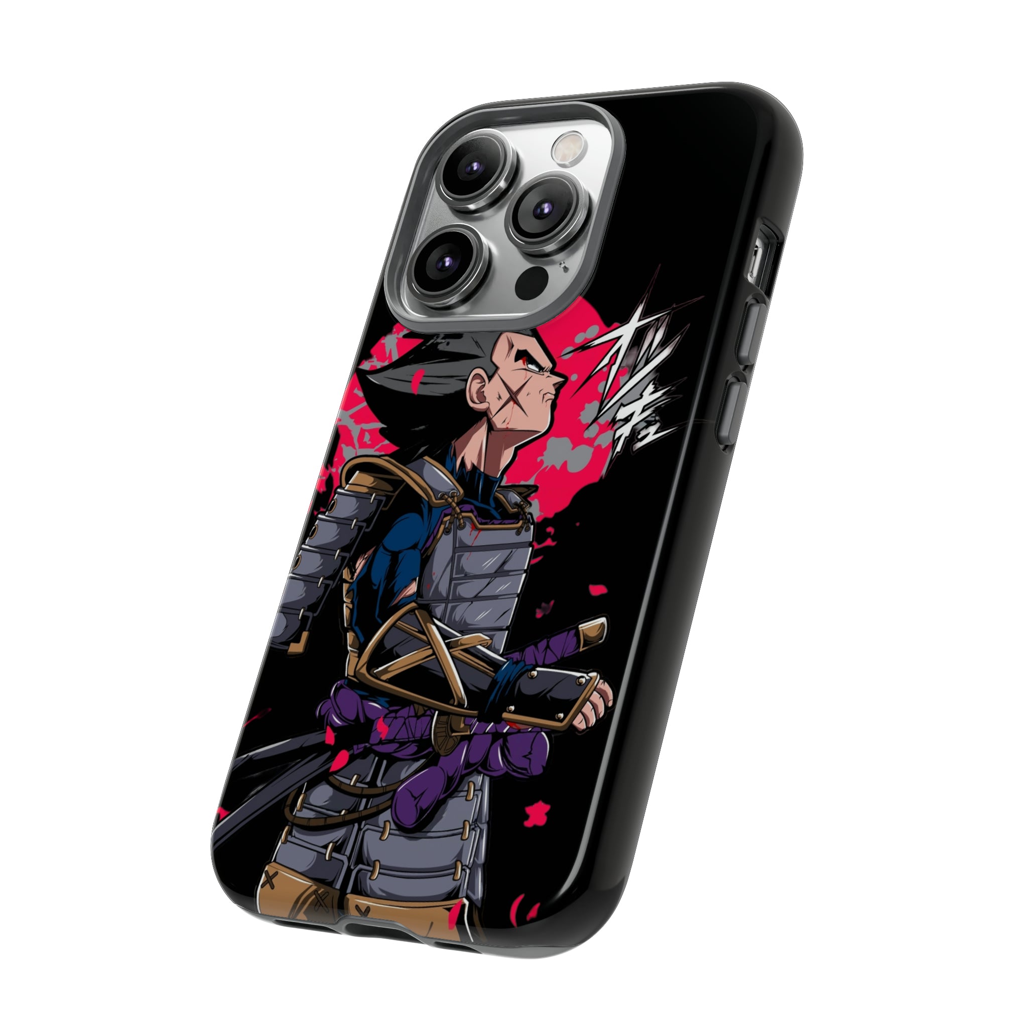 Samurai Vegeta Tough Phone Cases - OtakuSuppliers Samurai Vegeta Tough Phone Cases