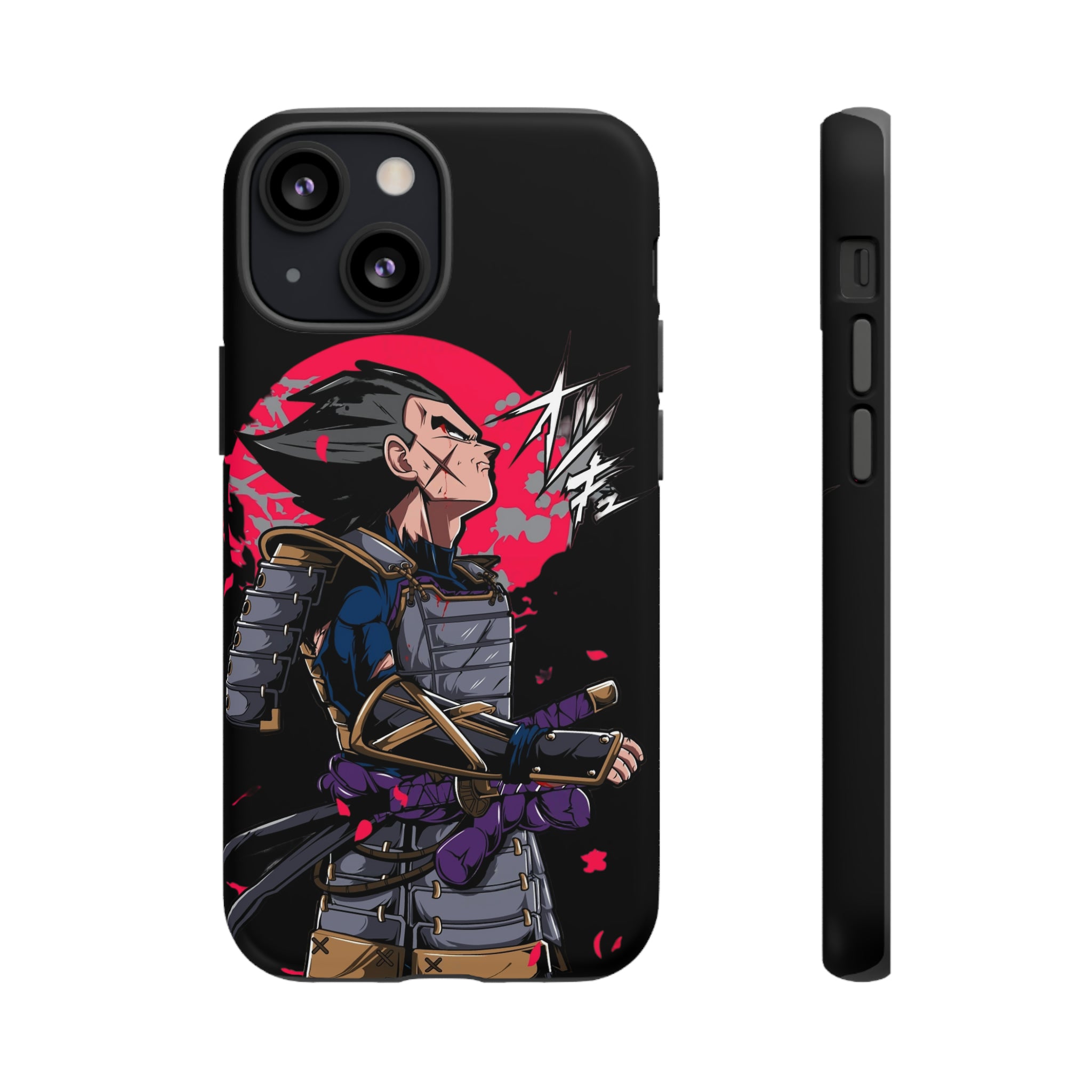 Samurai Vegeta Tough Phone Cases - OtakuSuppliers Samurai Vegeta Tough Phone Cases iPhone 13 Mini / Matte