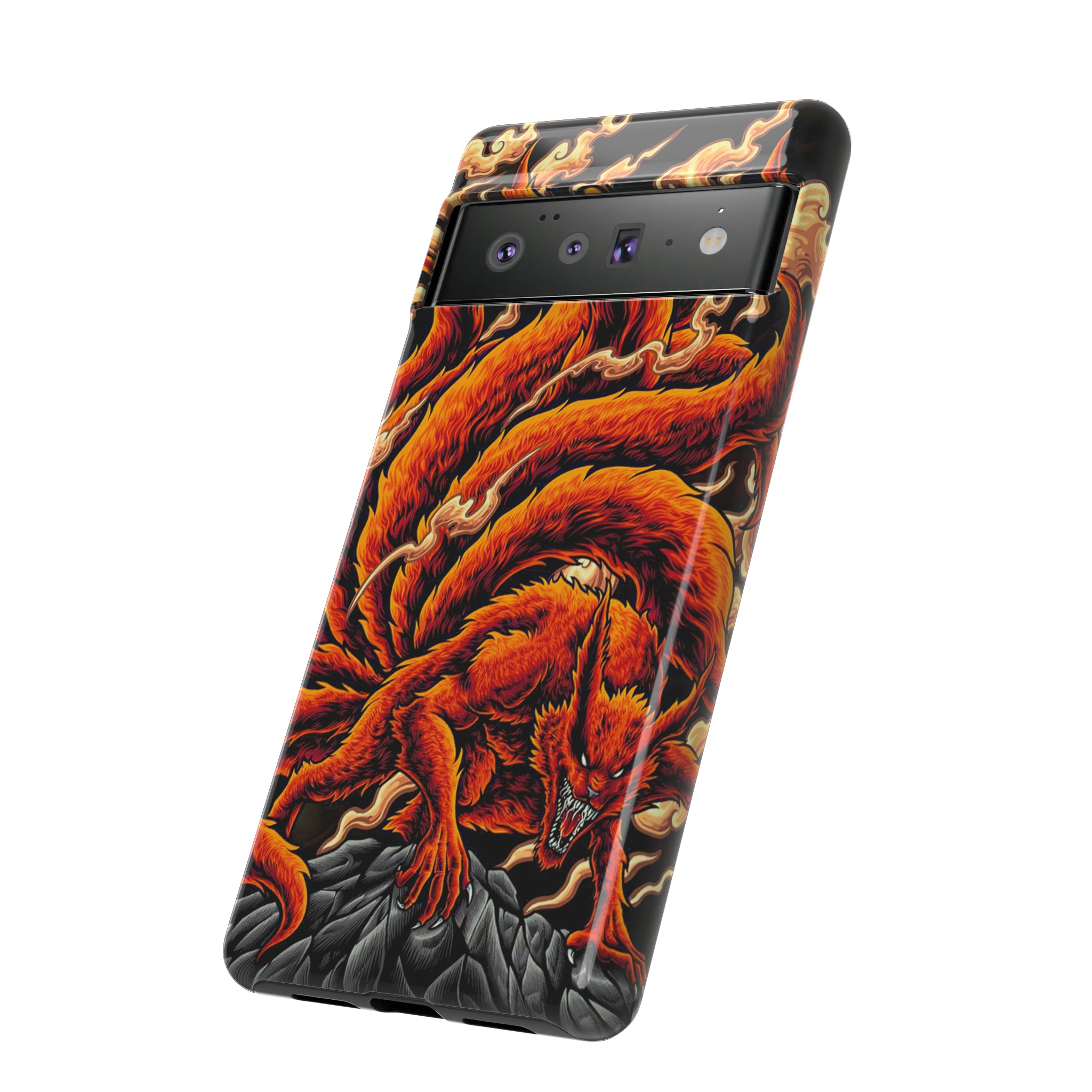 Kurama Naruto Tough Phone Cases - OtakuSuppliers Kurama Naruto Tough Phone Cases