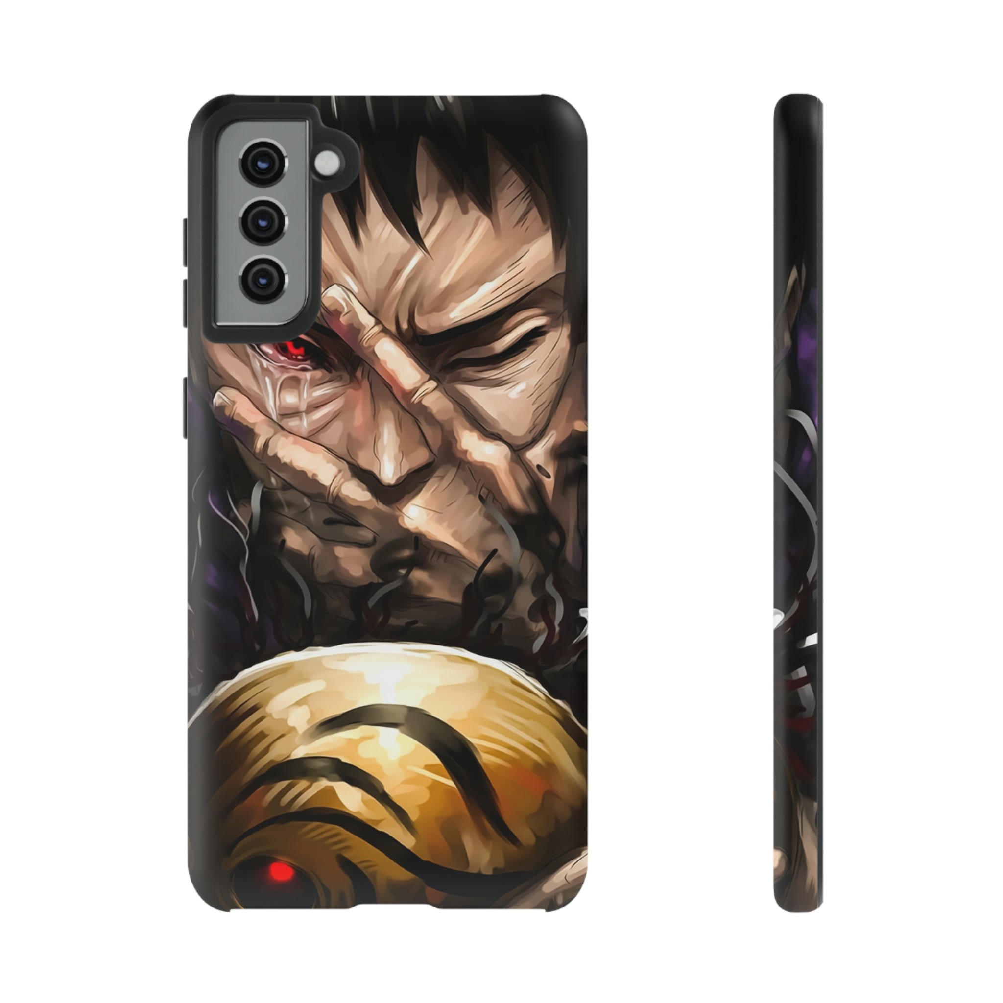 Obito Uchia Tough Phone Cases - OtakuSuppliers Obito Uchia Tough Phone Cases Samsung Galaxy S21 Plus / Matte