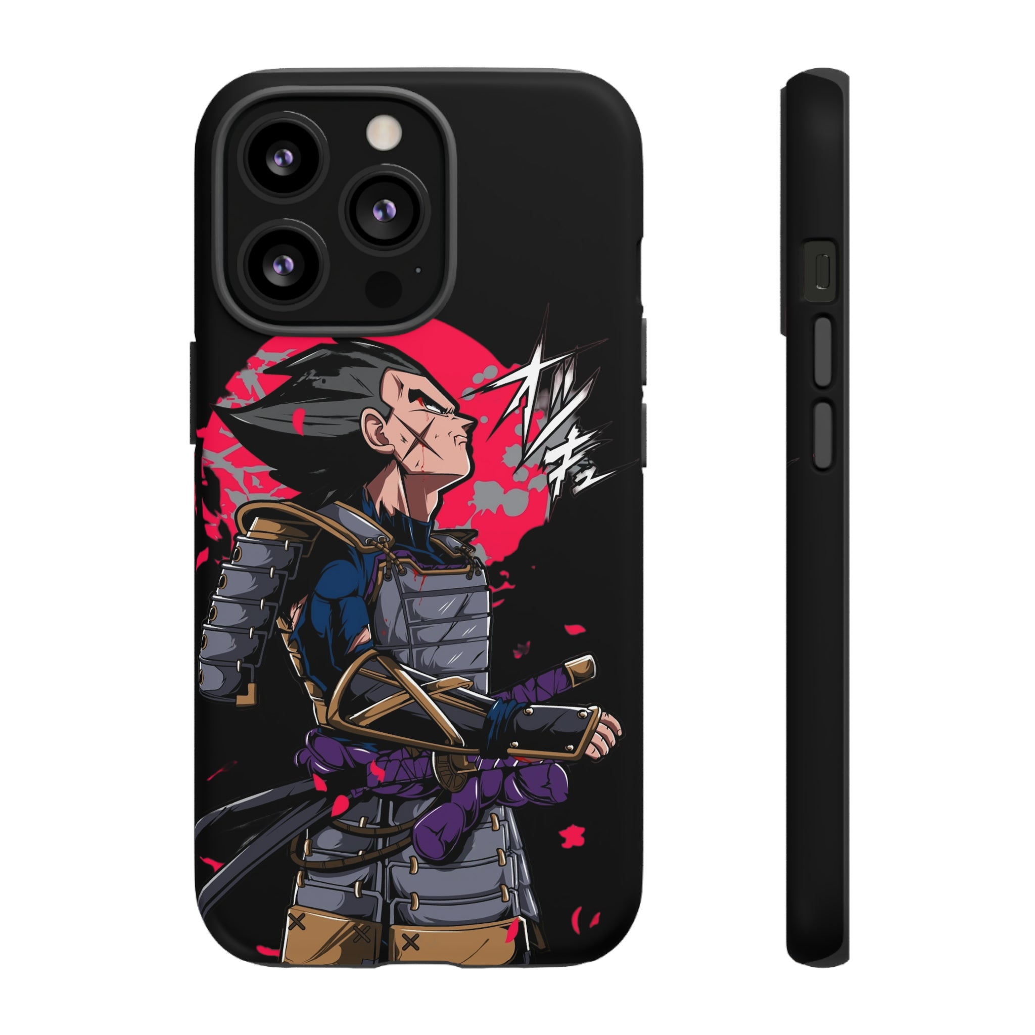 Samurai Vegeta Tough Phone Cases - OtakuSuppliers Samurai Vegeta Tough Phone Cases iPhone 13 Pro / Matte