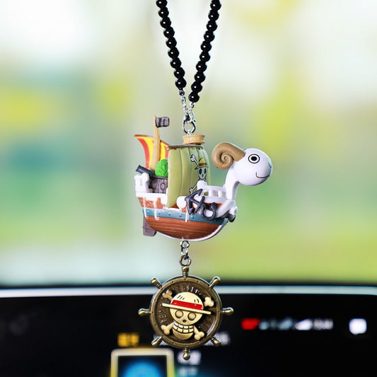 One Piece Boat Car Pendant