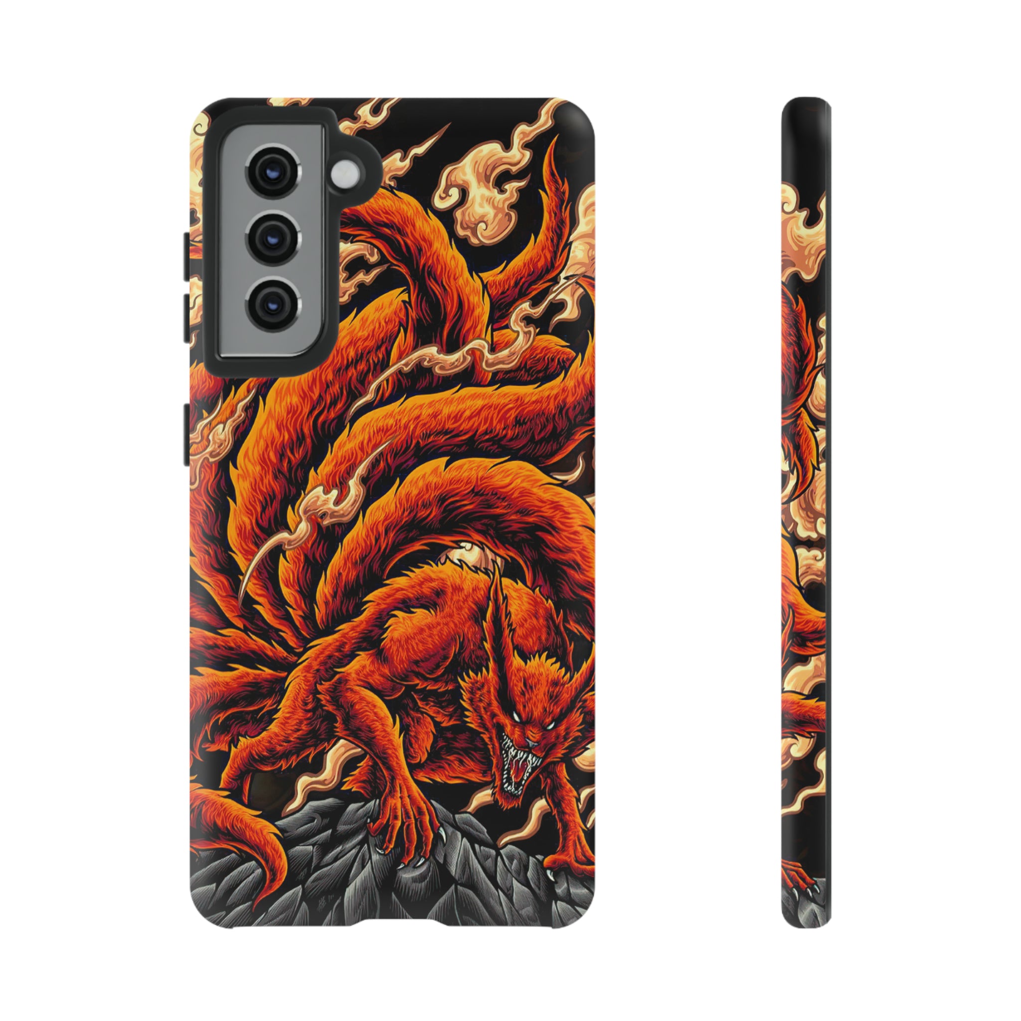 Kurama Naruto Tough Phone Cases - OtakuSuppliers Kurama Naruto Tough Phone Cases Samsung Galaxy S21 / Matte