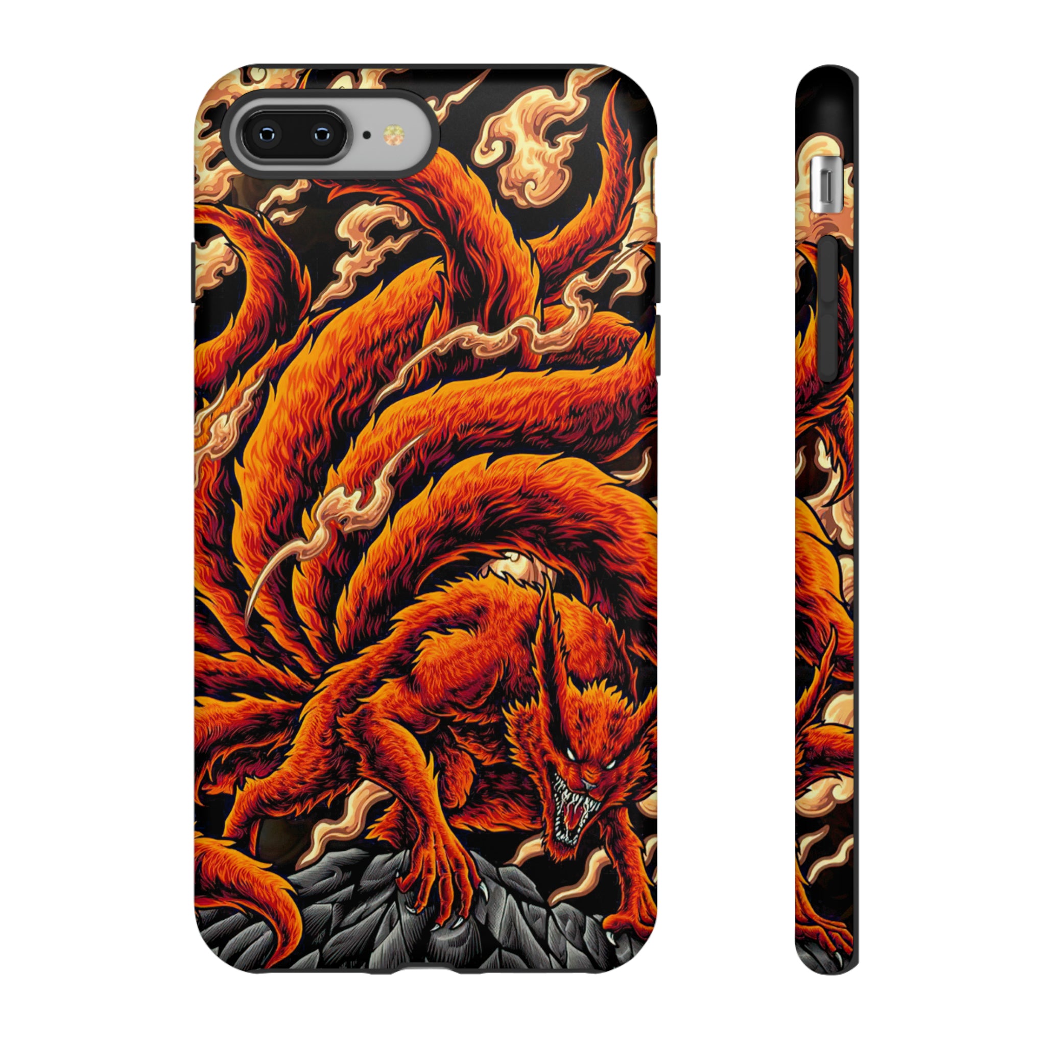 Kurama Naruto Tough Phone Cases - OtakuSuppliers Kurama Naruto Tough Phone Cases iPhone 8 Plus / Matte