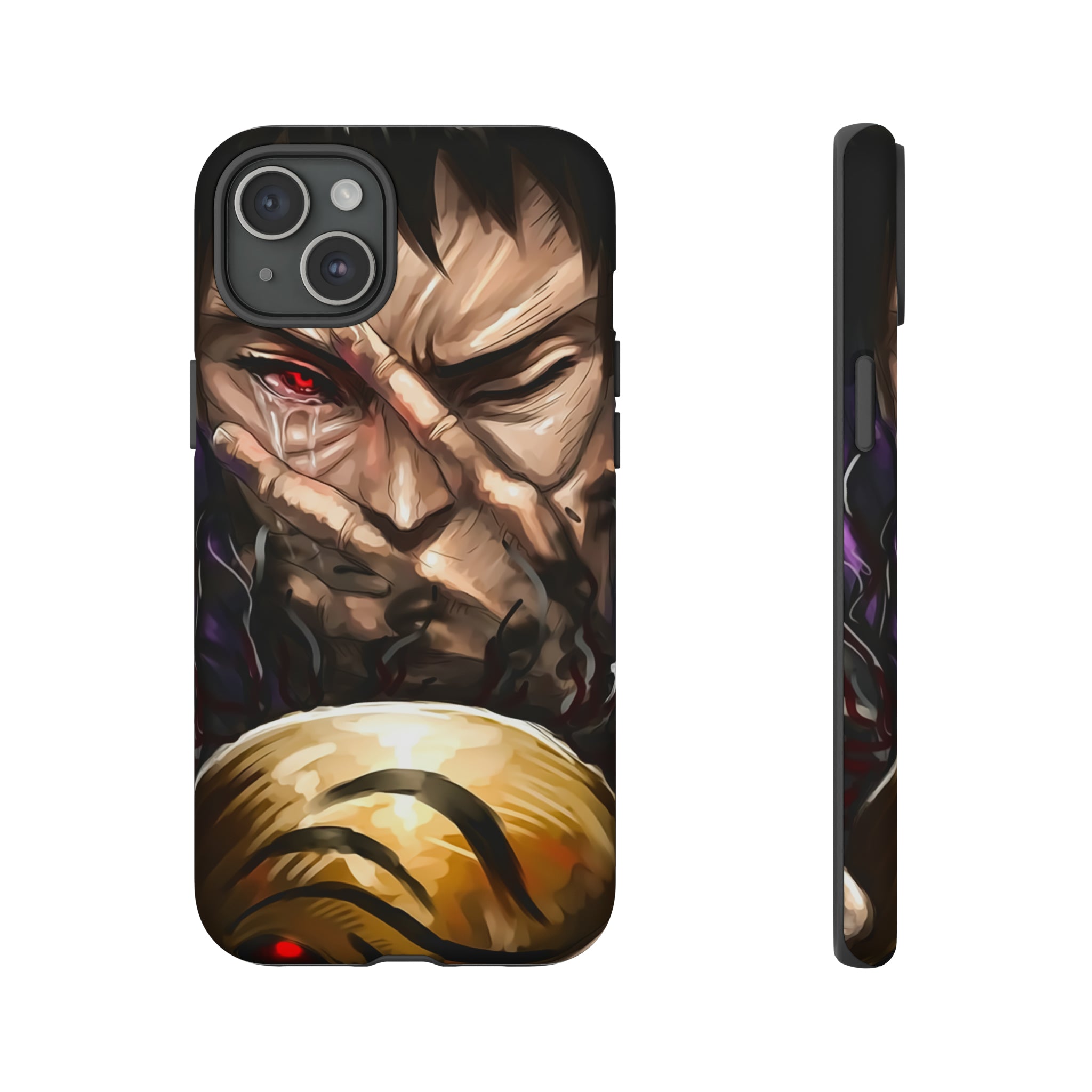 Obito Uchia Tough Phone Cases - OtakuSuppliers Obito Uchia Tough Phone Cases iPhone 15 Plus / Matte