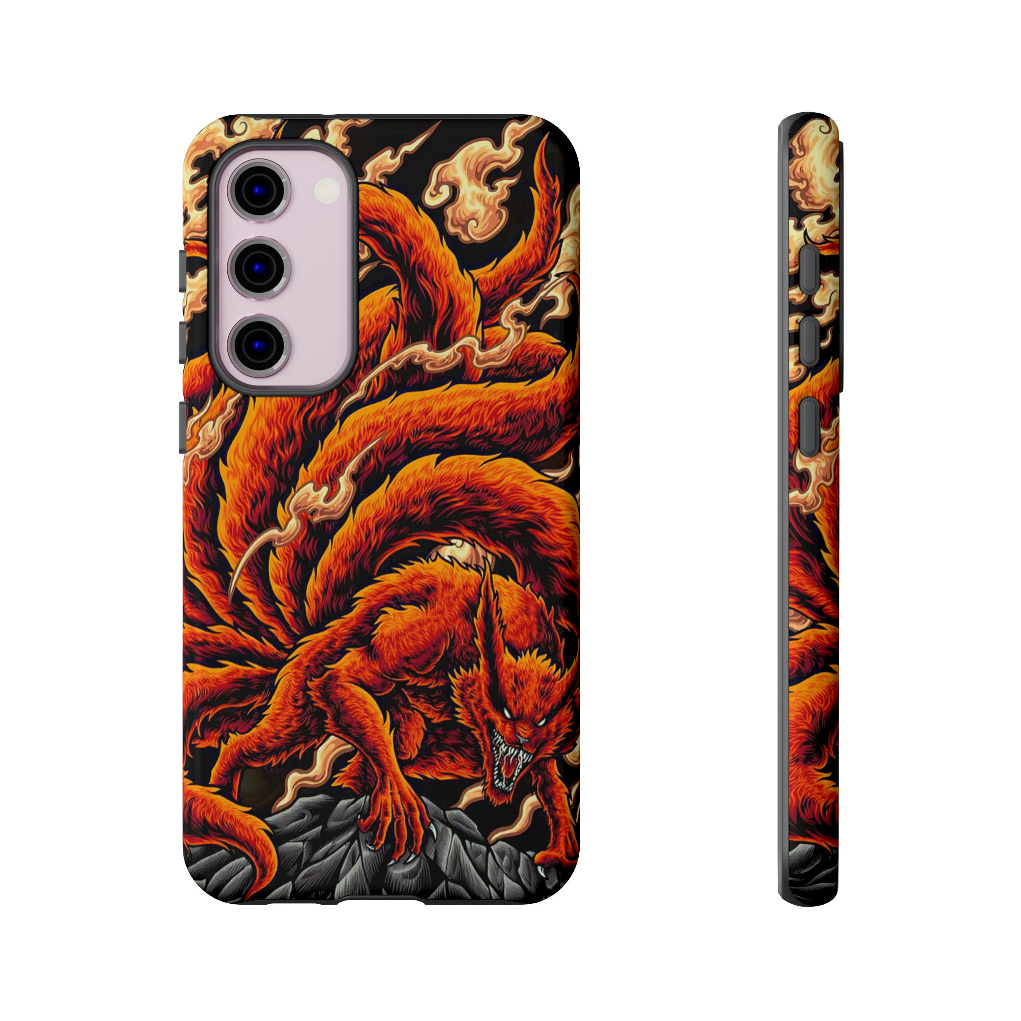 Kurama Naruto Tough Phone Cases - OtakuSuppliers Kurama Naruto Tough Phone Cases Samsung Galaxy S23 Plus / Glossy