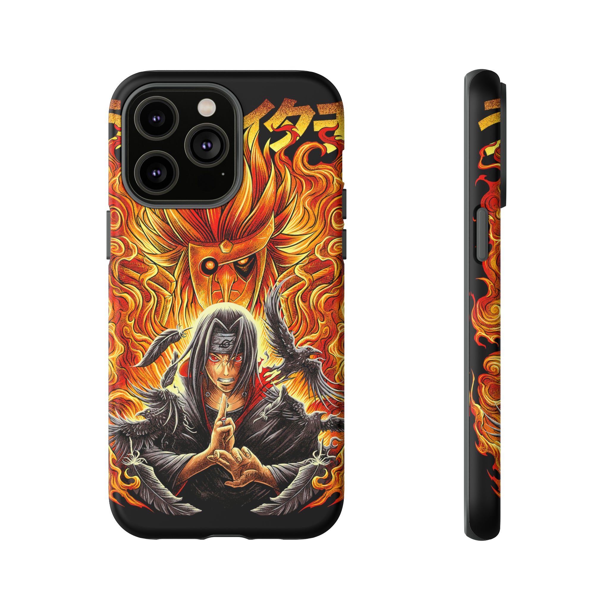 Itachi Uchia Tough Phone Cases - OtakuSuppliers Itachi Uchia Tough Phone Cases iPhone 14 Pro Max / Matte