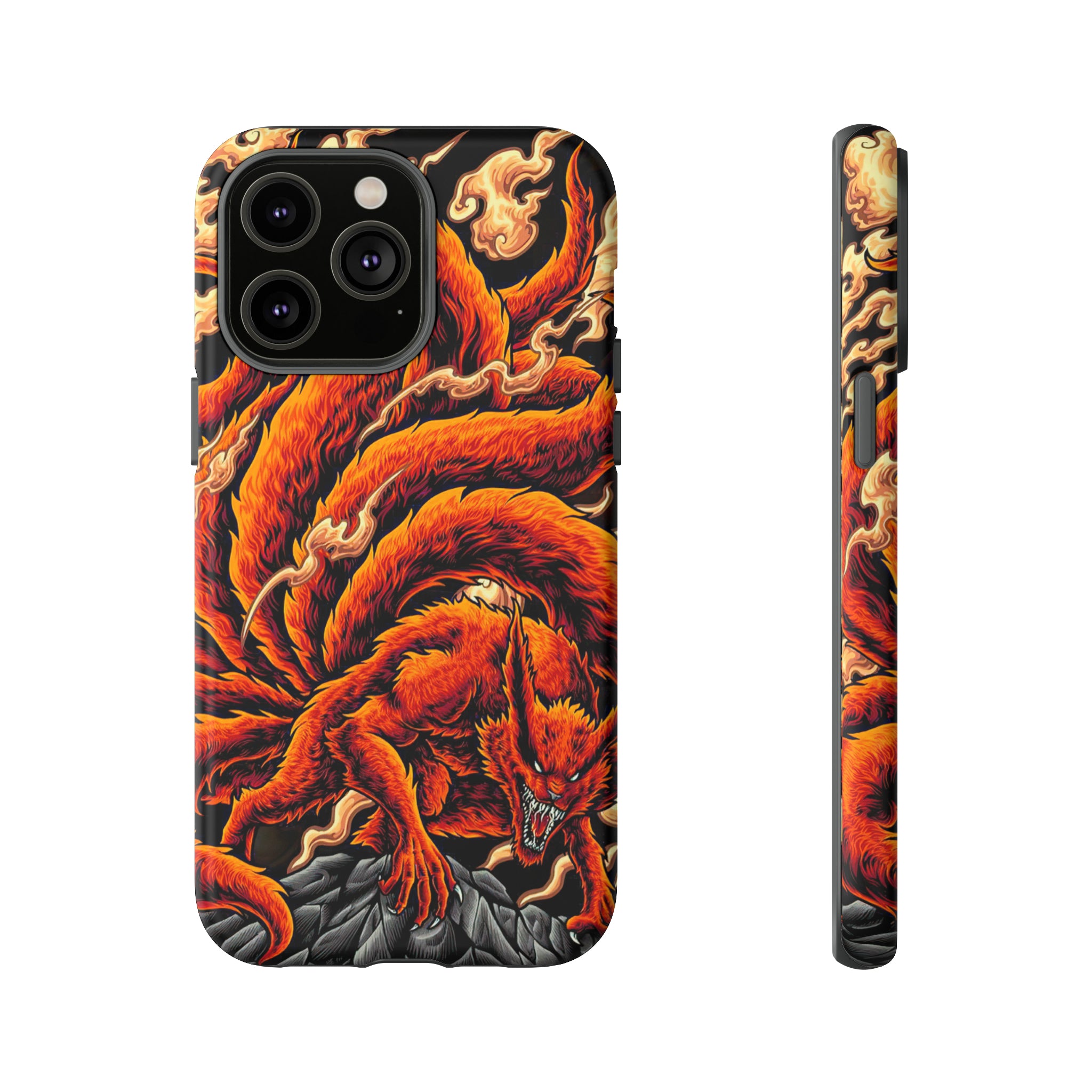 Kurama Naruto Tough Phone Cases - OtakuSuppliers Kurama Naruto Tough Phone Cases iPhone 14 Pro Max / Matte