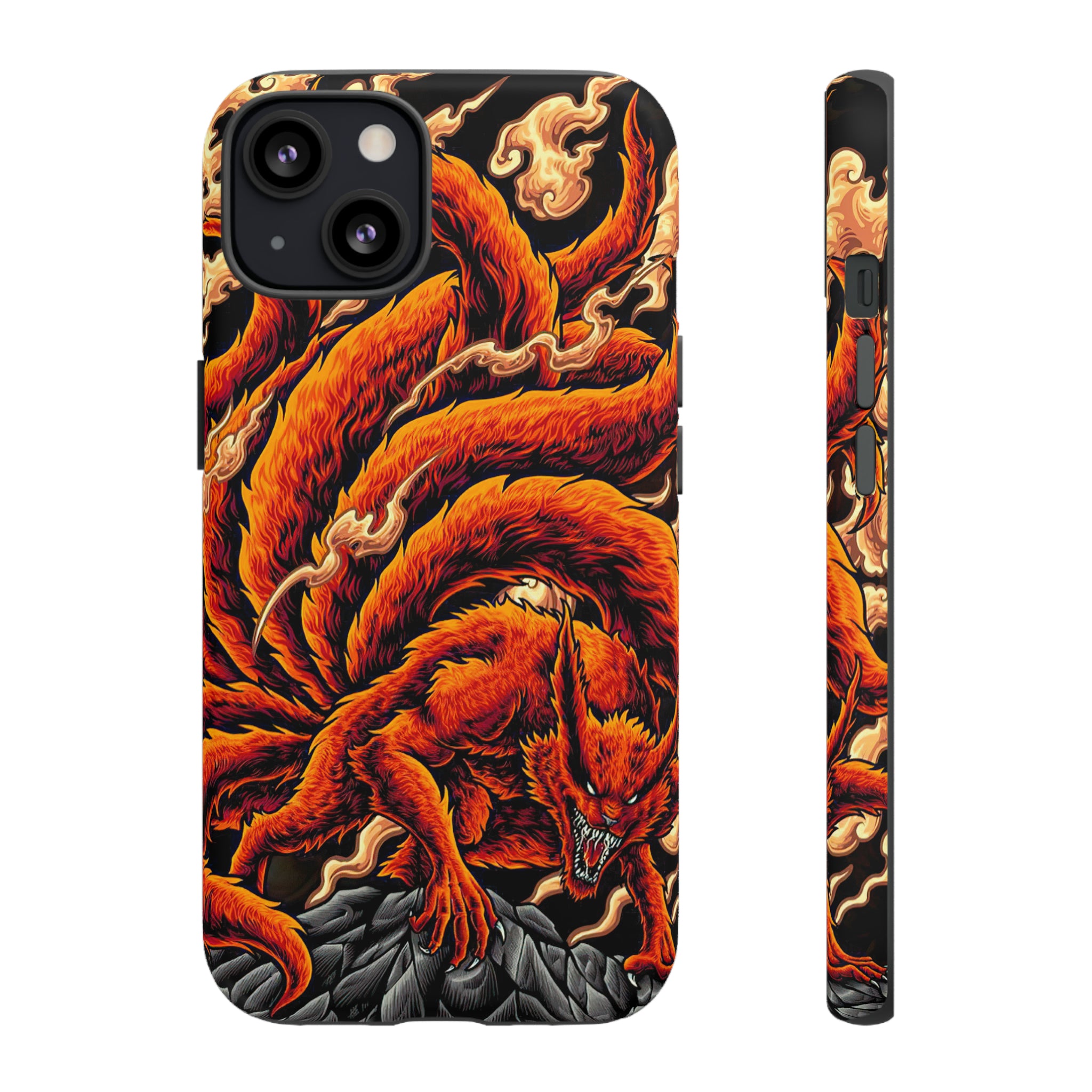 Kurama Naruto Tough Phone Cases - OtakuSuppliers Kurama Naruto Tough Phone Cases iPhone 13 / Matte