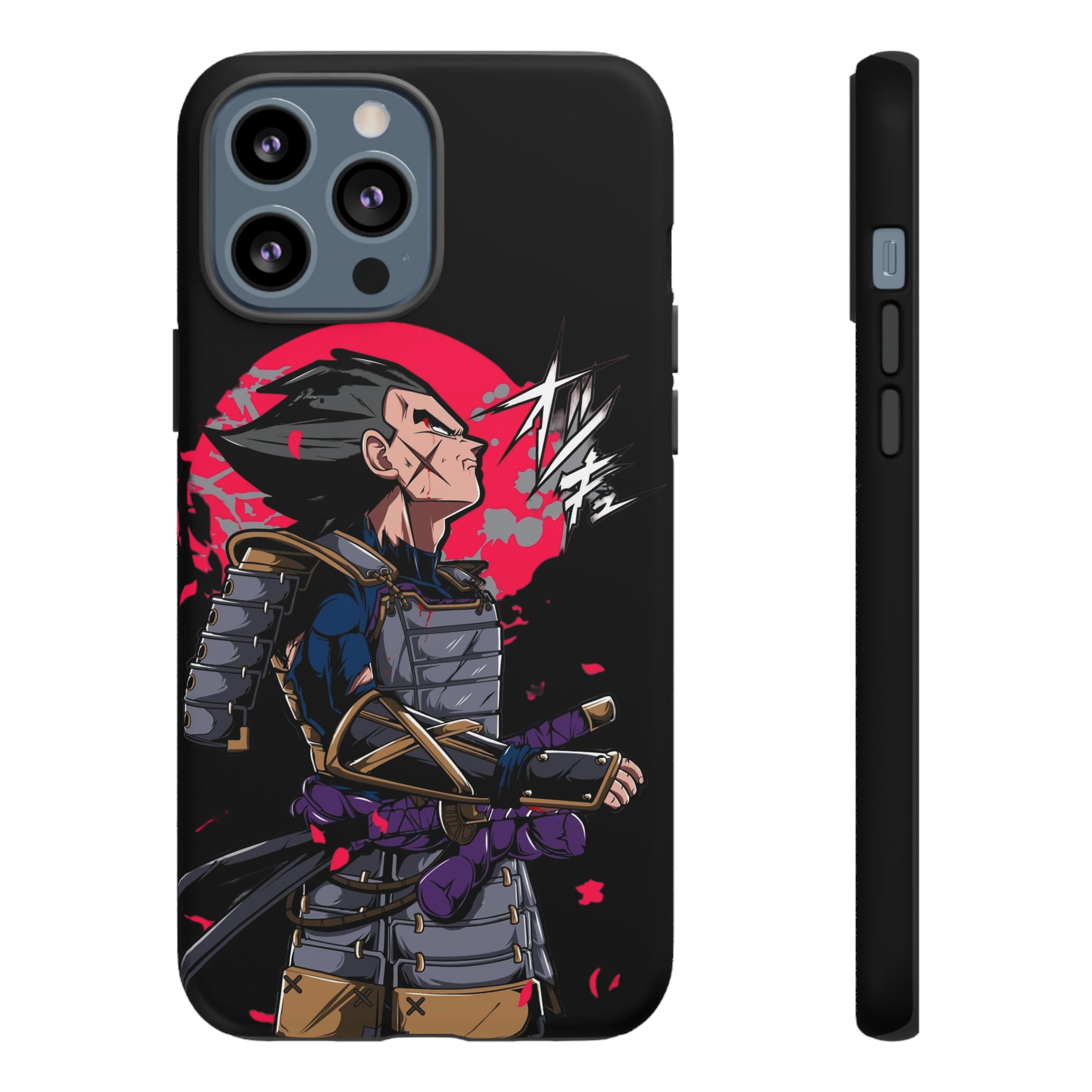 Samurai Vegeta Tough Phone Cases - OtakuSuppliers Samurai Vegeta Tough Phone Cases iPhone 13 Pro Max / Matte