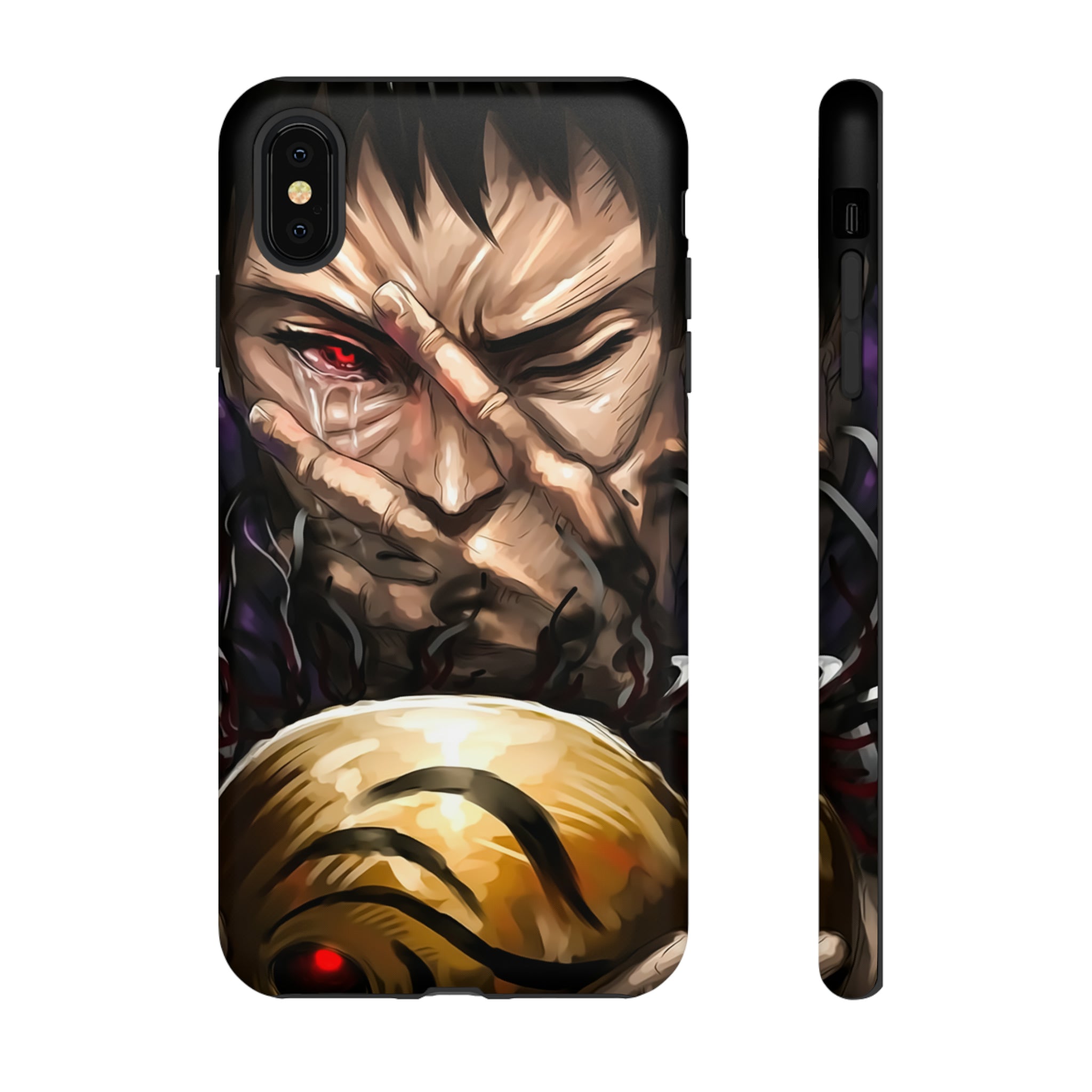 Obito Uchia Tough Phone Cases - OtakuSuppliers Obito Uchia Tough Phone Cases iPhone XS MAX / Matte