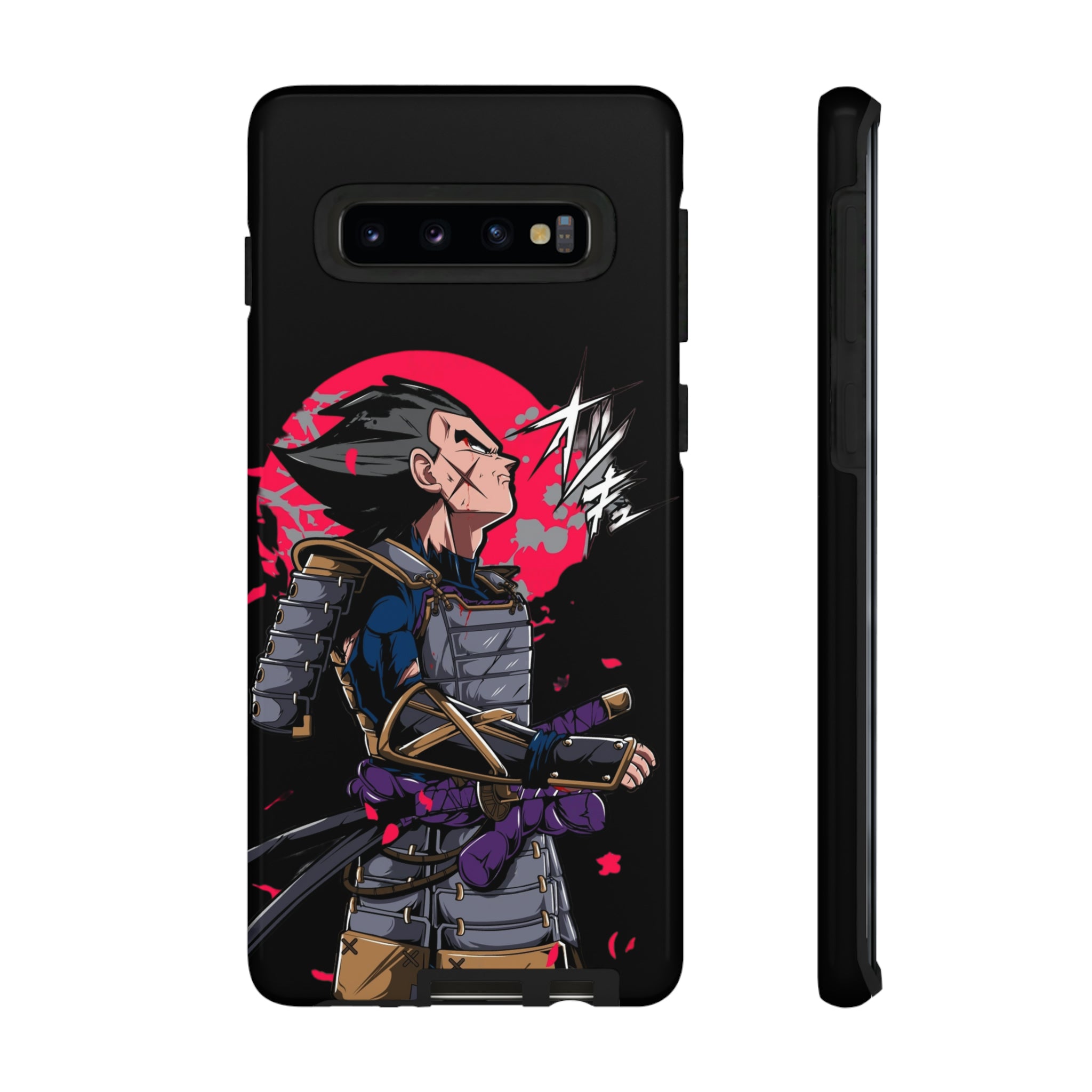 Samurai Vegeta Tough Phone Cases - OtakuSuppliers Samurai Vegeta Tough Phone Cases Samsung Galaxy S10 / Glossy