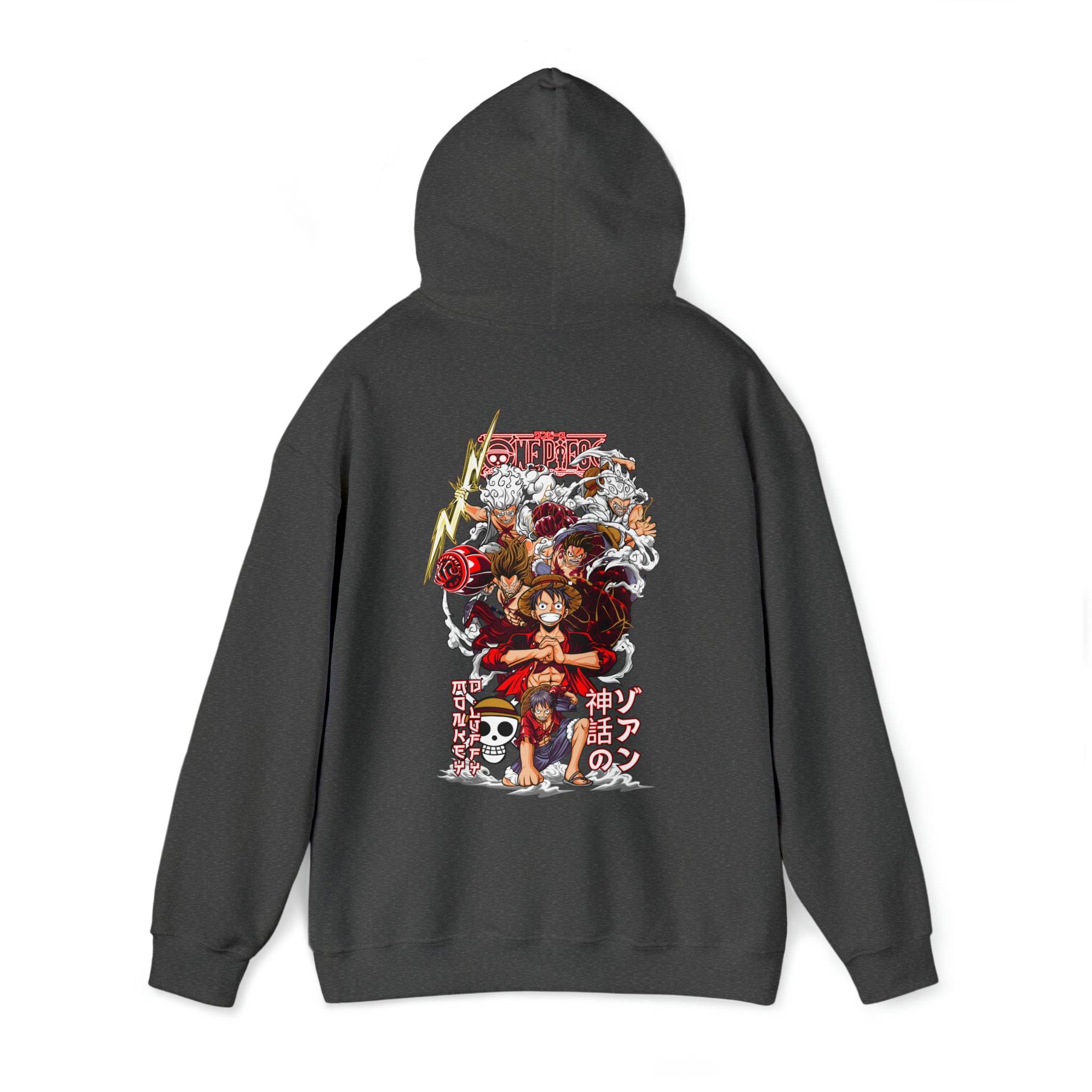 Gear Series Luffy One Piece Hoodie - OtakuSuppliers Gear Series Luffy One Piece Hoodie