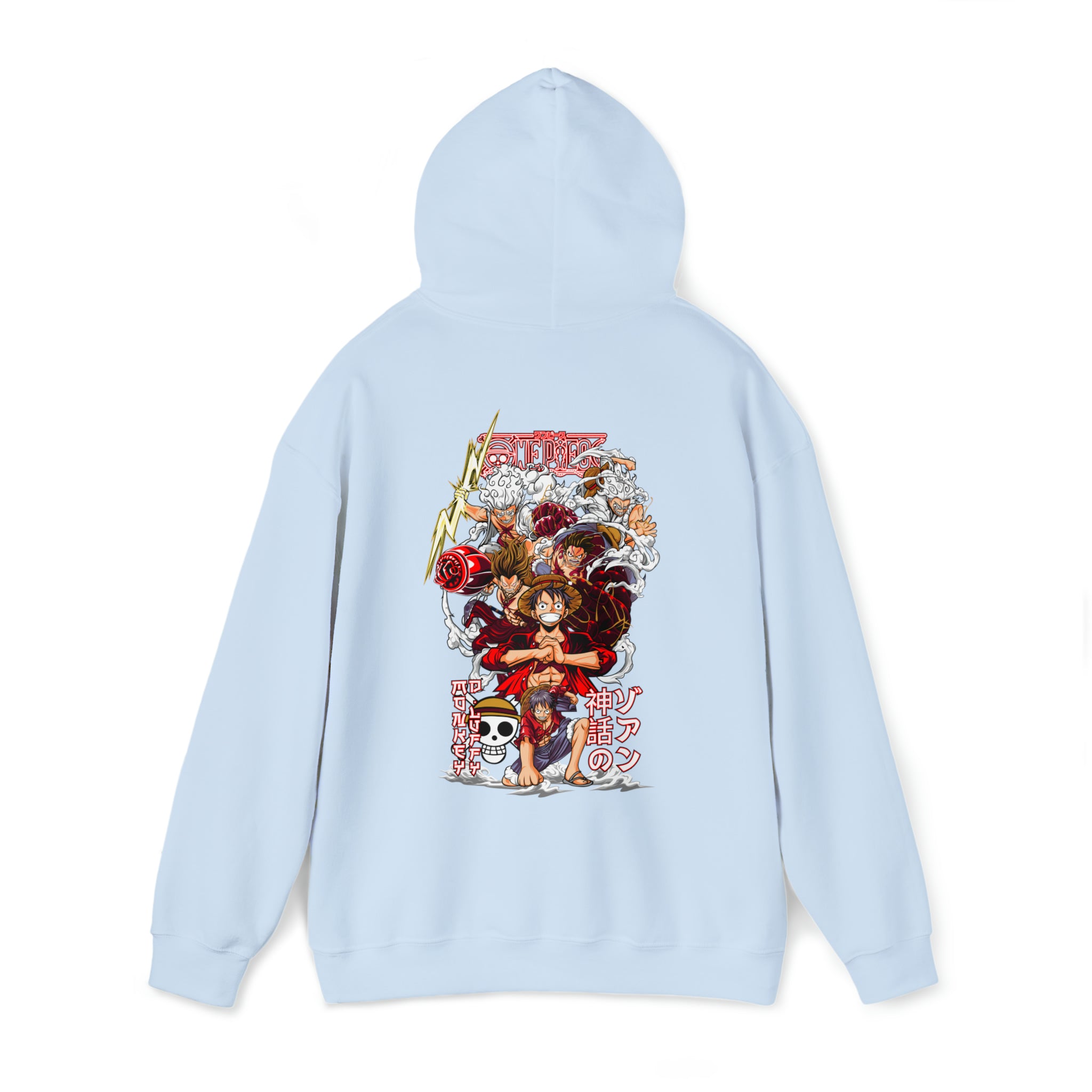 Gear Series Luffy One Piece Hoodie - OtakuSuppliers Gear Series Luffy One Piece Hoodie