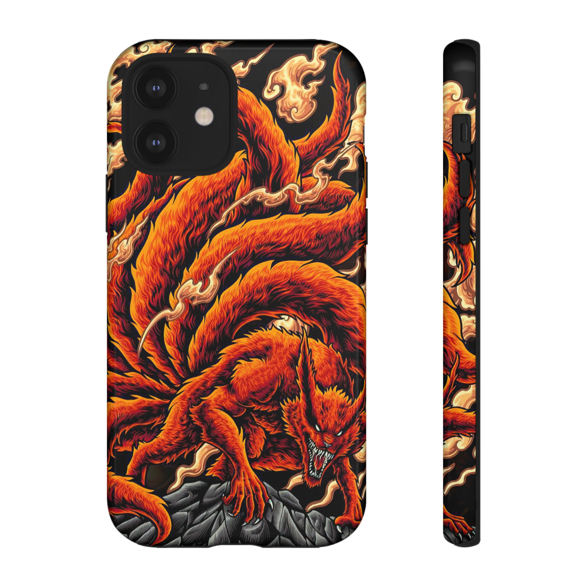 Kurama Naruto Tough Phone Cases - OtakuSuppliers Kurama Naruto Tough Phone Cases iPhone 12 / Glossy