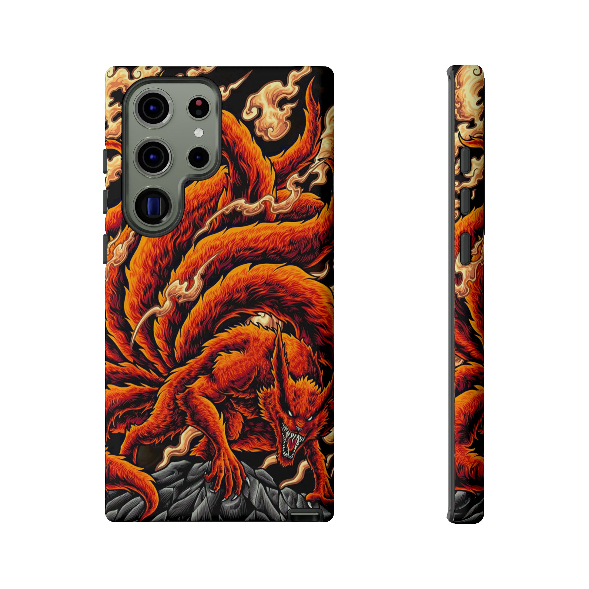 Kurama Naruto Tough Phone Cases - OtakuSuppliers Kurama Naruto Tough Phone Cases Samsung Galaxy S23 Ultra / Matte