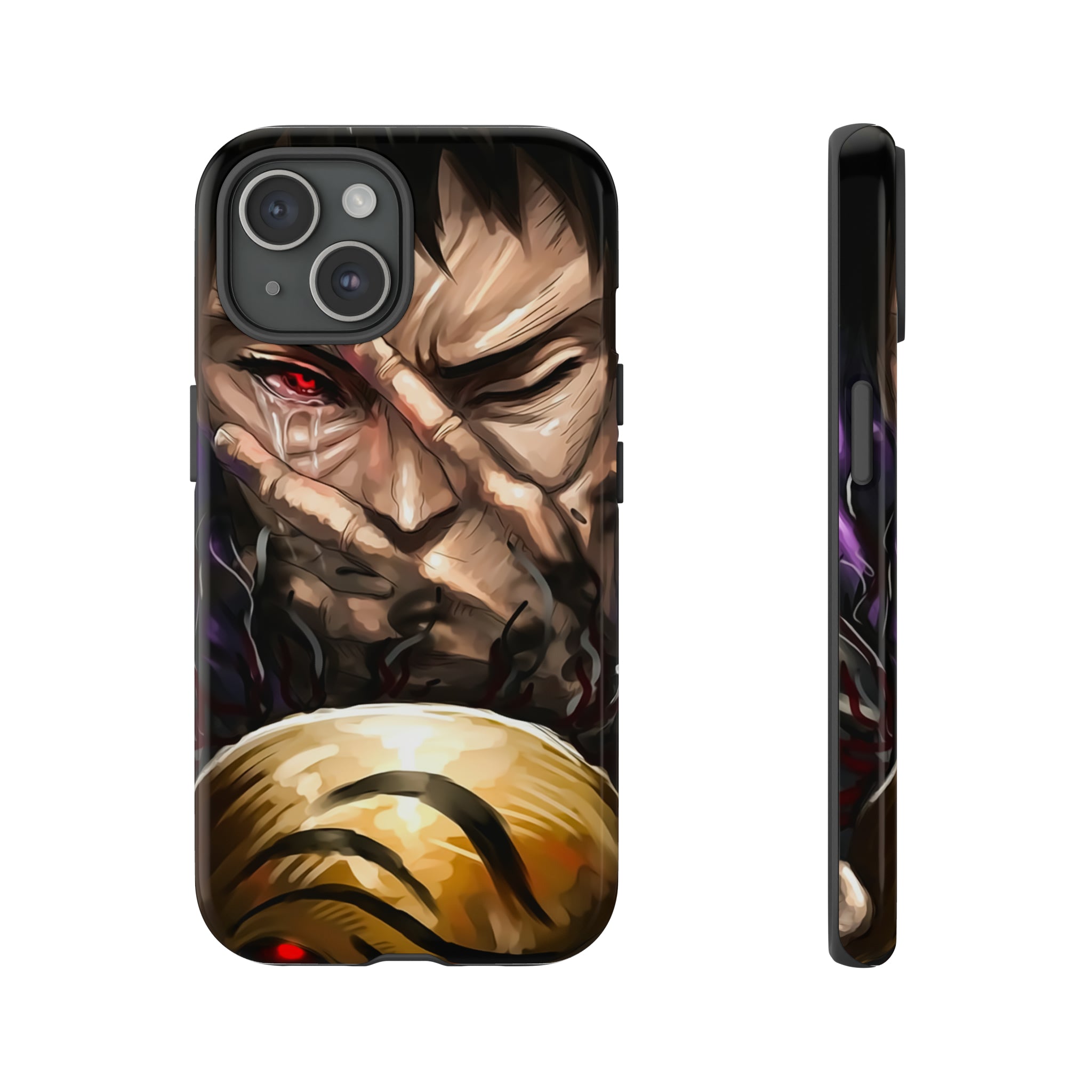 Obito Uchia Tough Phone Cases - OtakuSuppliers Obito Uchia Tough Phone Cases iPhone 15 / Glossy