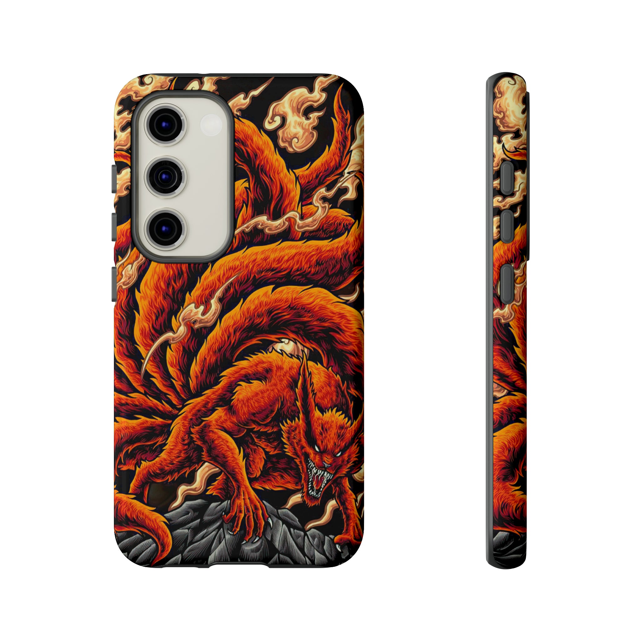 Kurama Naruto Tough Phone Cases - OtakuSuppliers Kurama Naruto Tough Phone Cases Samsung Galaxy S23 / Glossy