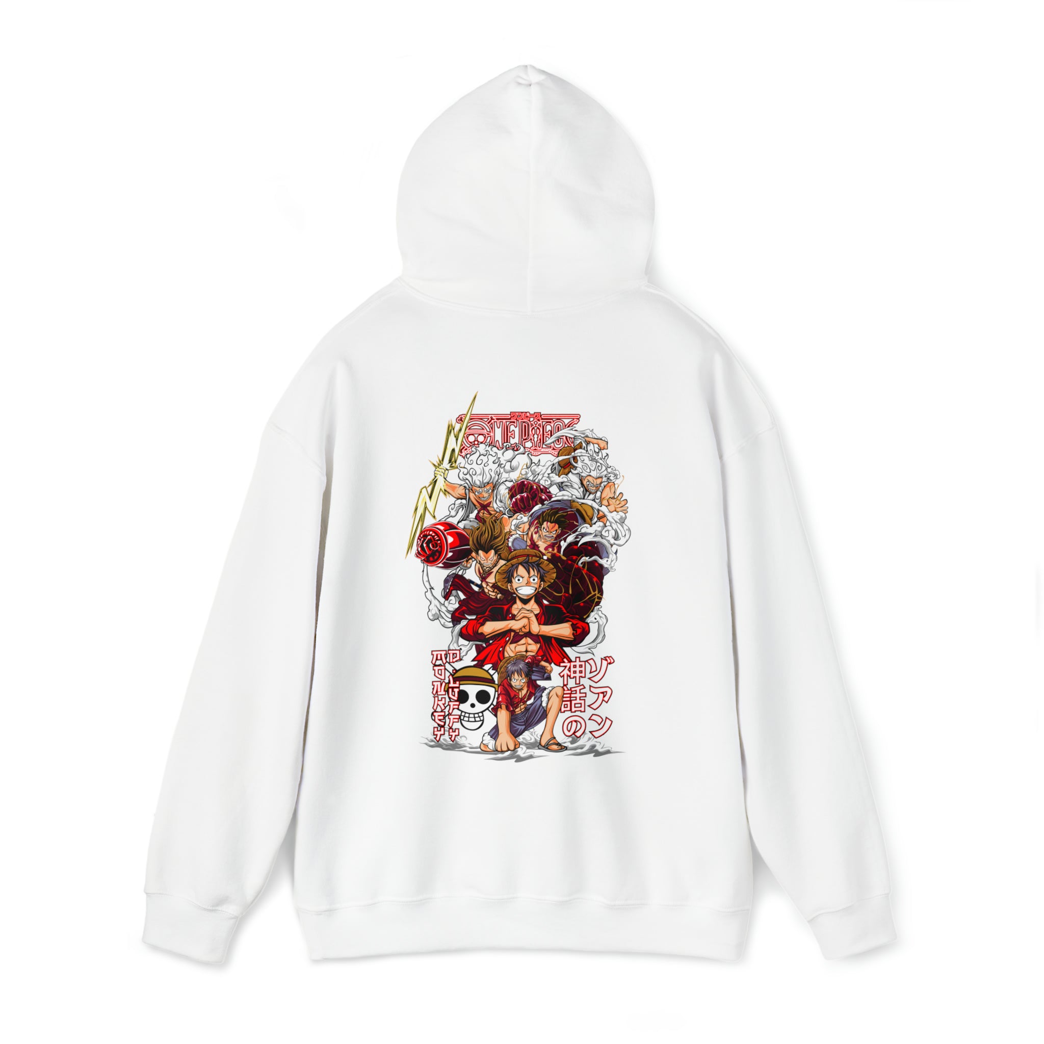 Gear Series Luffy One Piece Hoodie - OtakuSuppliers Gear Series Luffy One Piece Hoodie