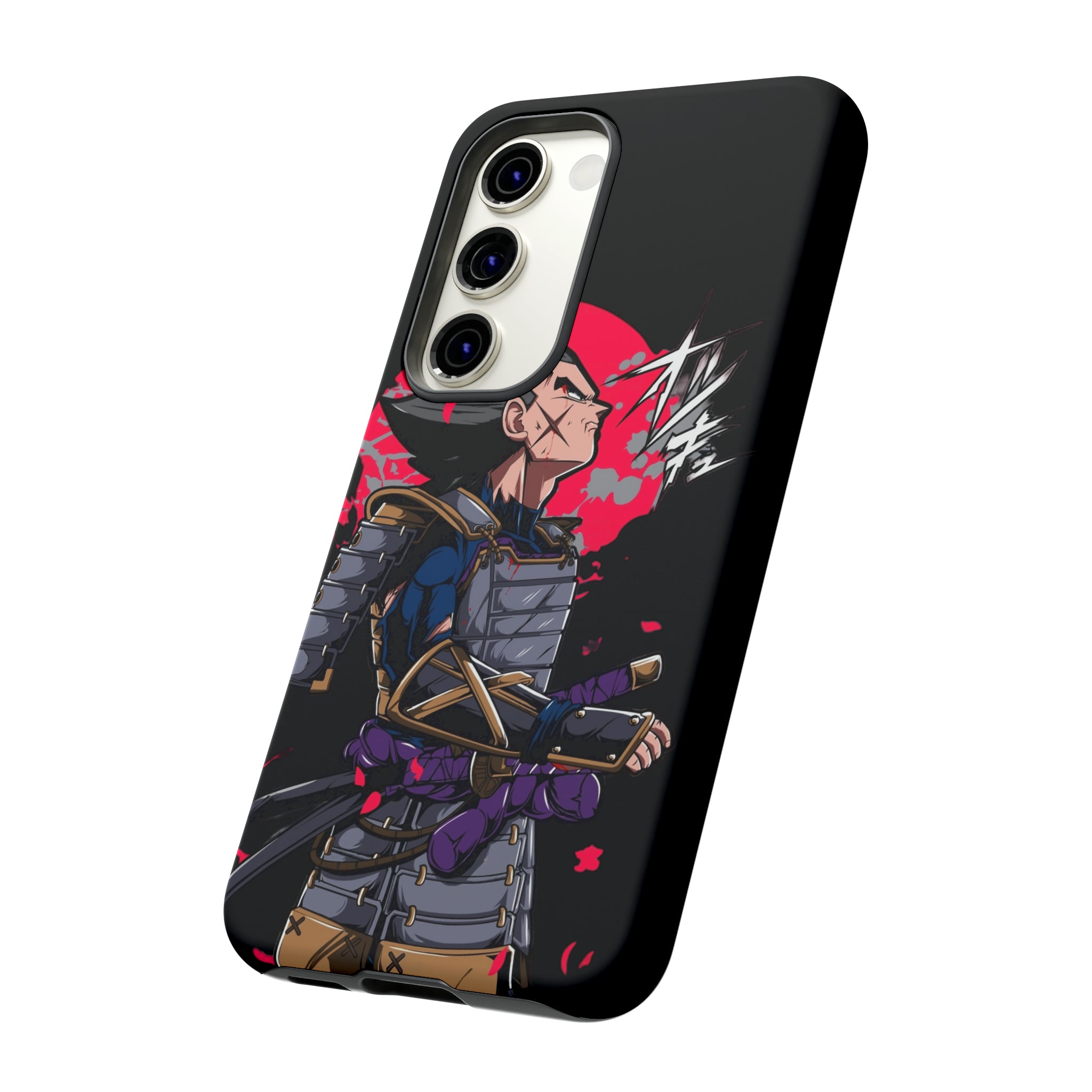 Samurai Vegeta Tough Phone Cases - OtakuSuppliers Samurai Vegeta Tough Phone Cases