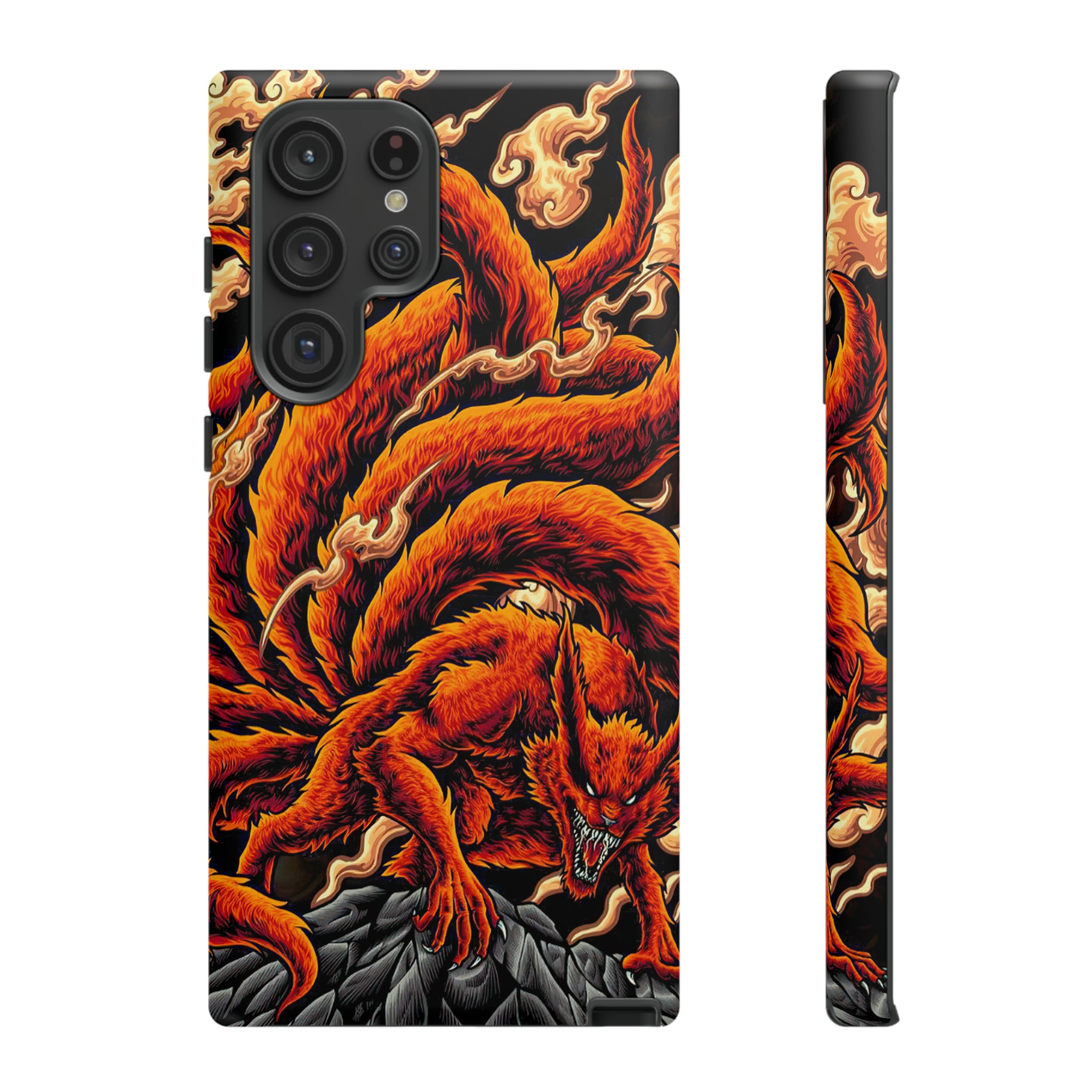 Kurama Naruto Tough Phone Cases - OtakuSuppliers Kurama Naruto Tough Phone Cases Samsung Galaxy S22 Ultra / Matte