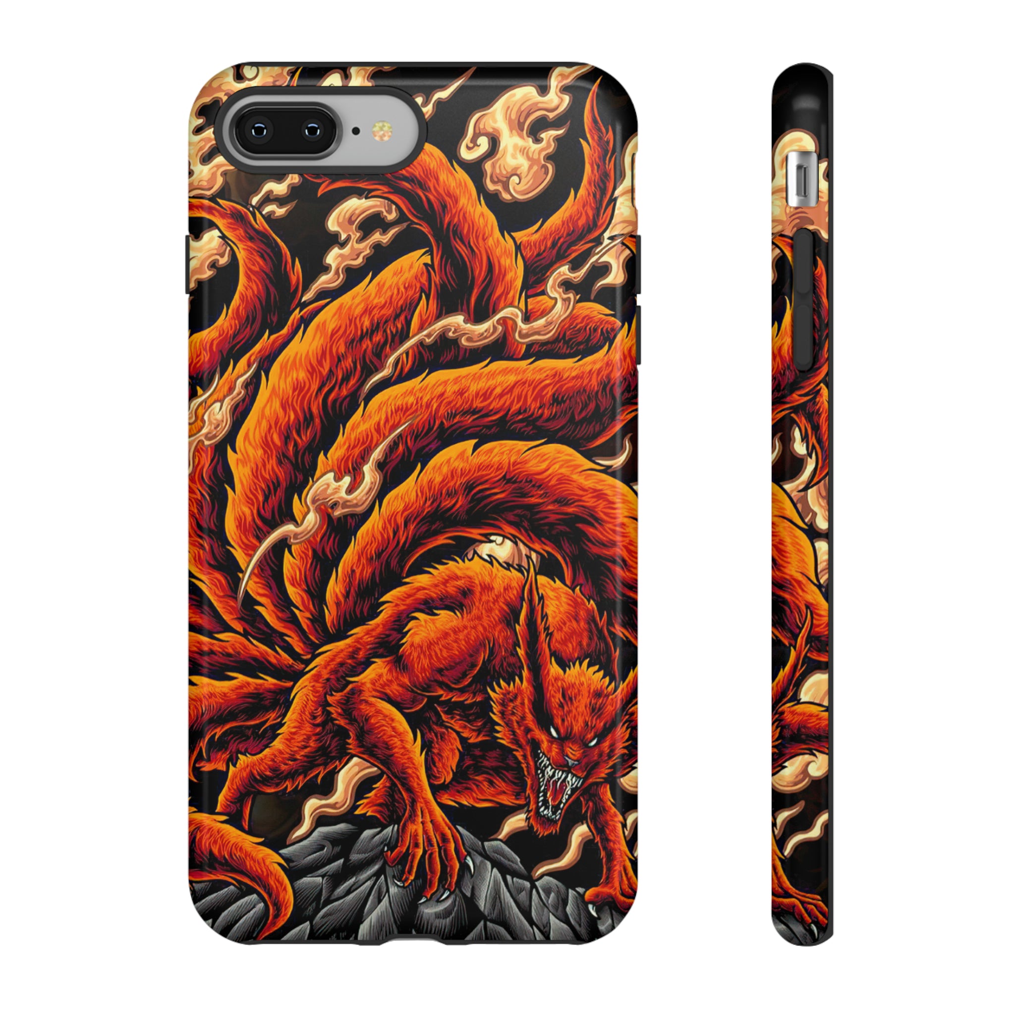 Kurama Naruto Tough Phone Cases - OtakuSuppliers Kurama Naruto Tough Phone Cases iPhone 8 Plus / Glossy