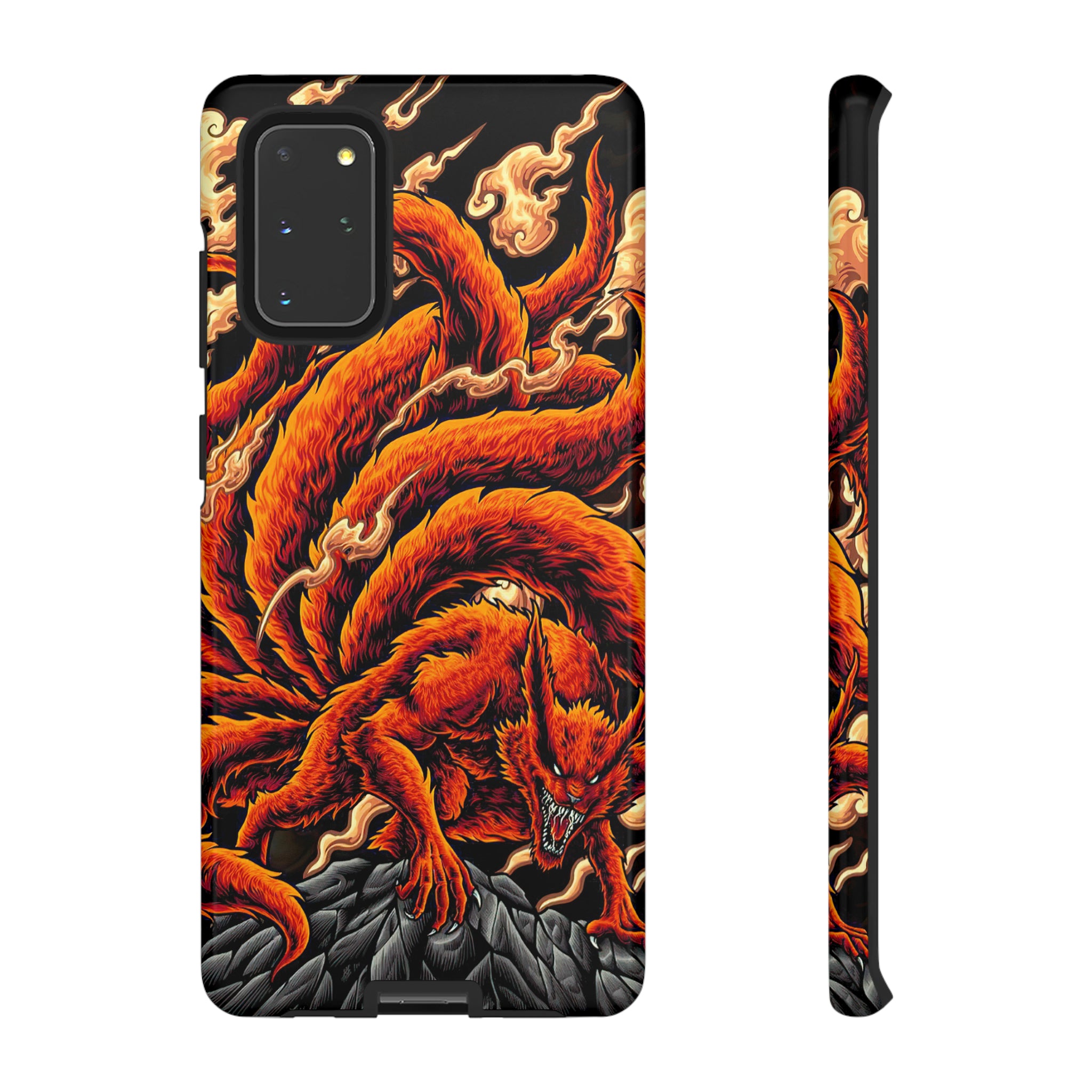 Kurama Naruto Tough Phone Cases - OtakuSuppliers Kurama Naruto Tough Phone Cases Samsung Galaxy S20+ / Glossy