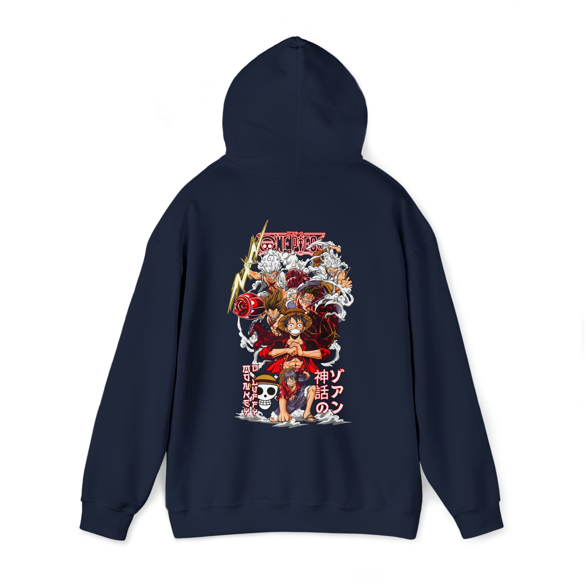 Gear Series Luffy One Piece Hoodie - OtakuSuppliers Gear Series Luffy One Piece Hoodie