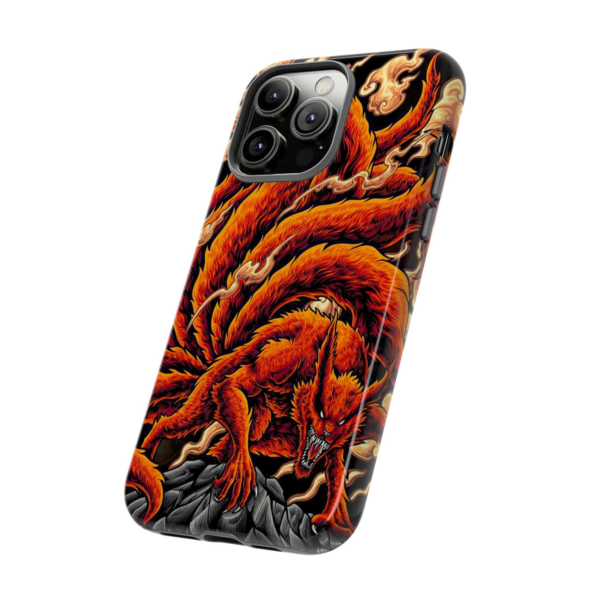 Kurama Naruto Tough Phone Cases - OtakuSuppliers Kurama Naruto Tough Phone Cases