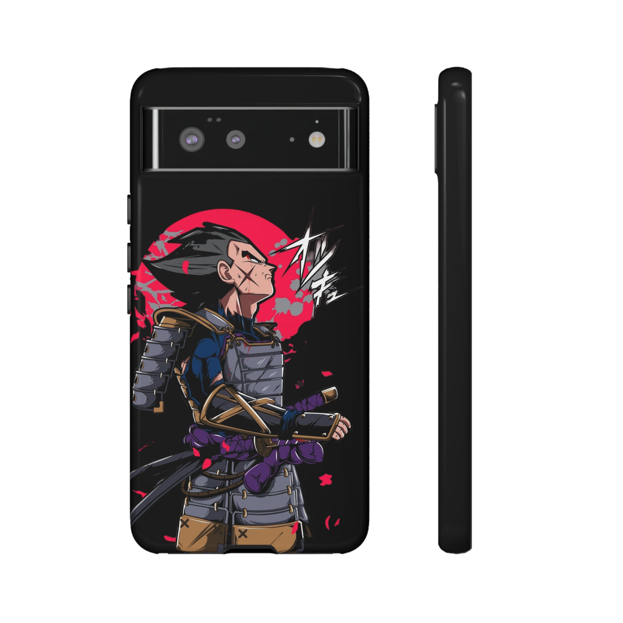 Samurai Vegeta Tough Phone Cases - OtakuSuppliers Samurai Vegeta Tough Phone Cases Google Pixel 6 / Glossy