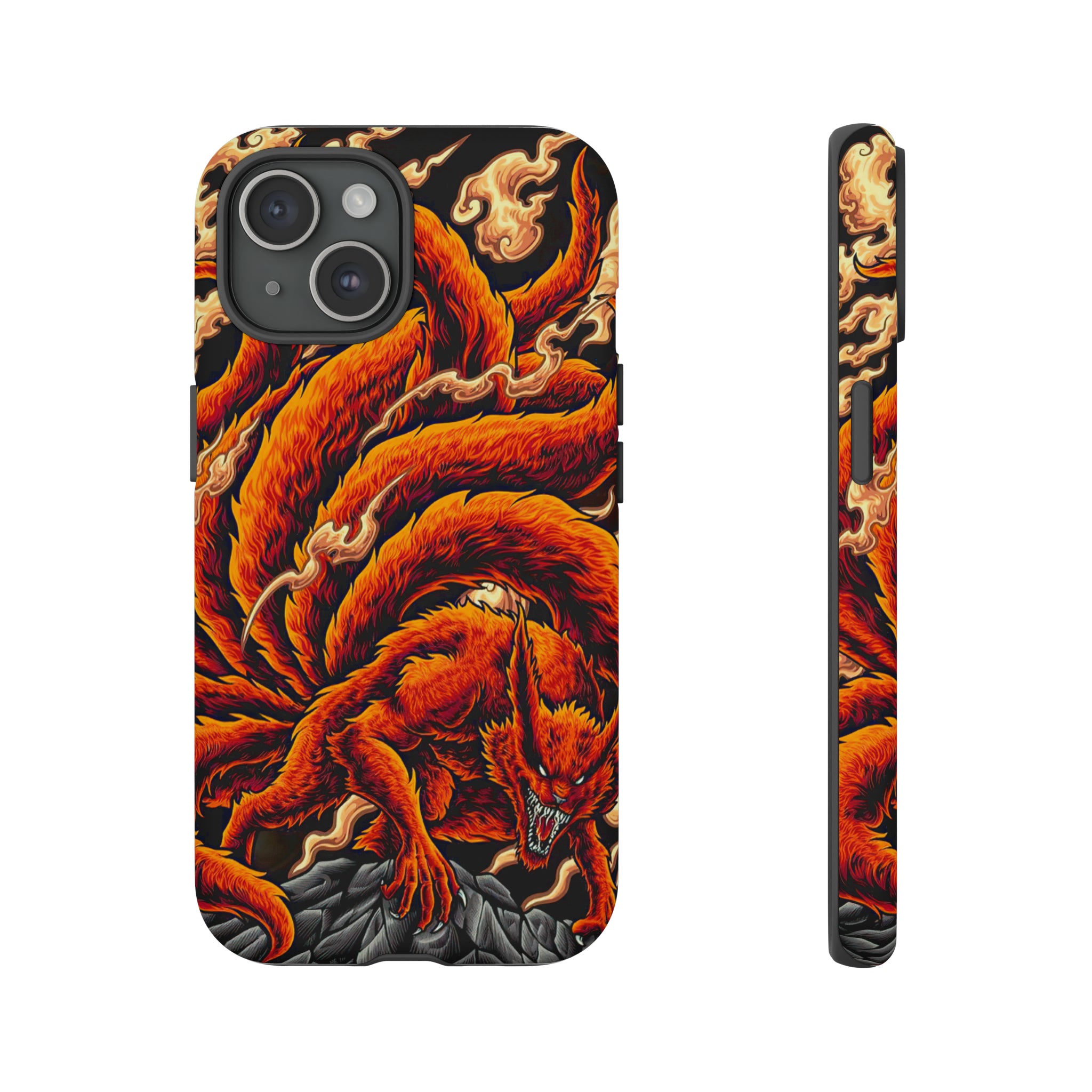 Kurama Naruto Tough Phone Cases - OtakuSuppliers Kurama Naruto Tough Phone Cases iPhone 15 / Matte