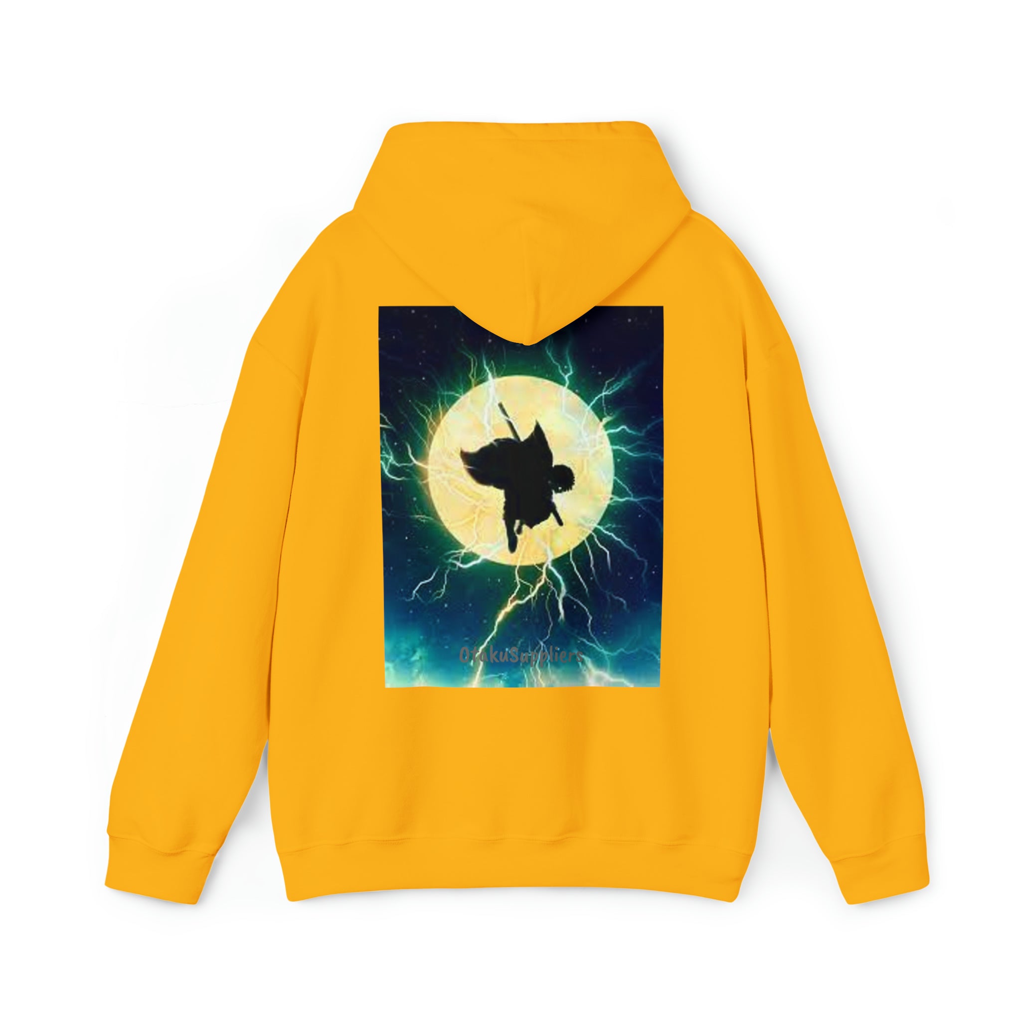 Thunder breathing first form Zenistu Hoodie - OtakuSuppliers Thunder breathing first form Zenistu Hoodie