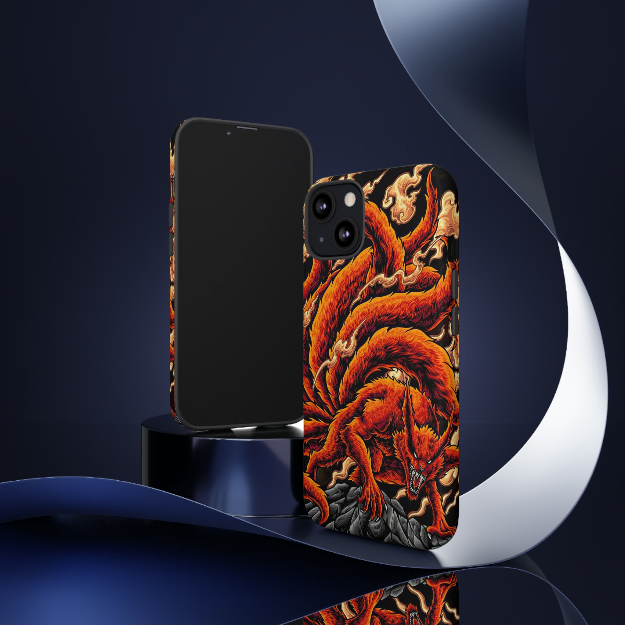 Kurama Naruto Tough Phone Cases - OtakuSuppliers Kurama Naruto Tough Phone Cases