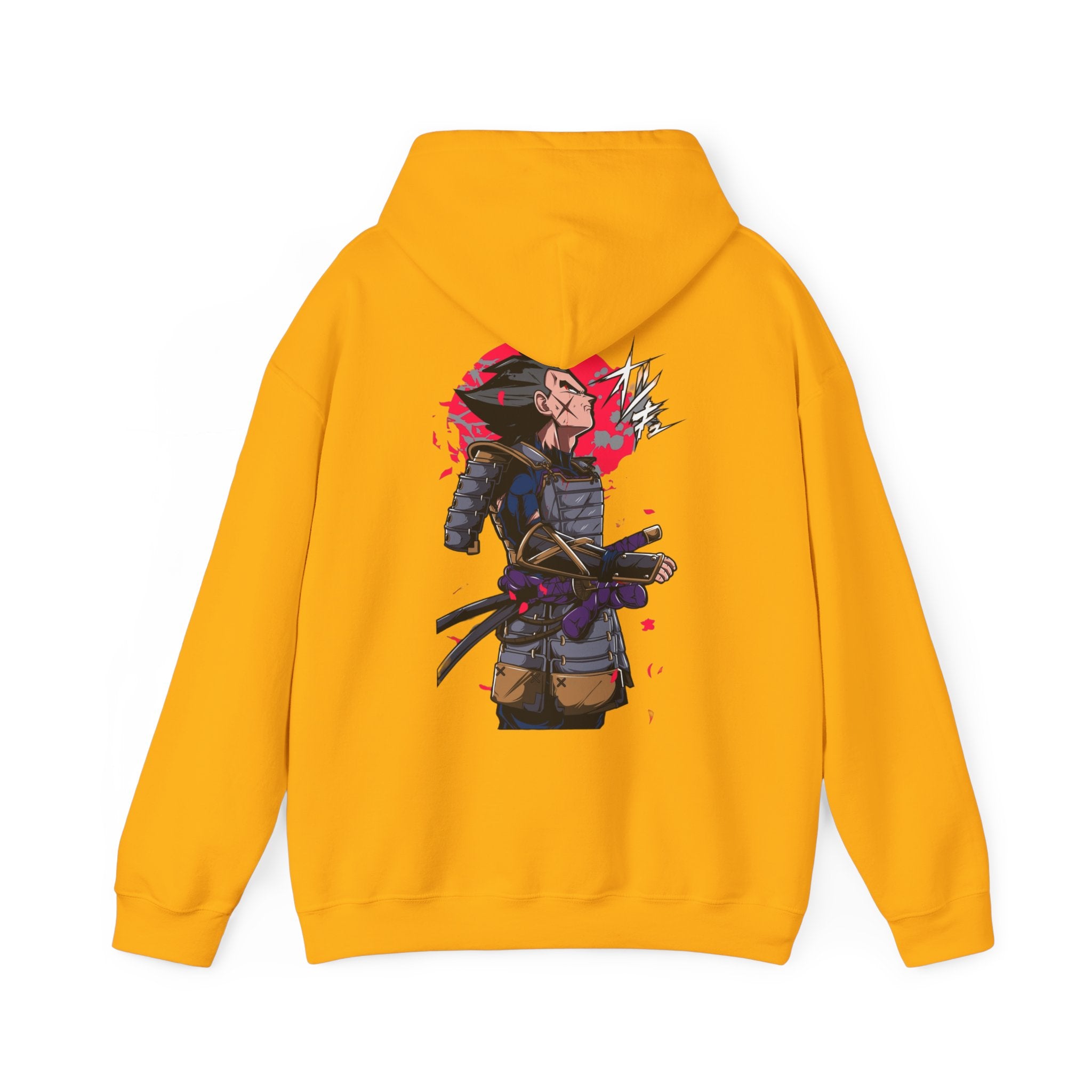 Vegeta Samurai Hoodie - OtakuSuppliers Vegeta Samurai Hoodie