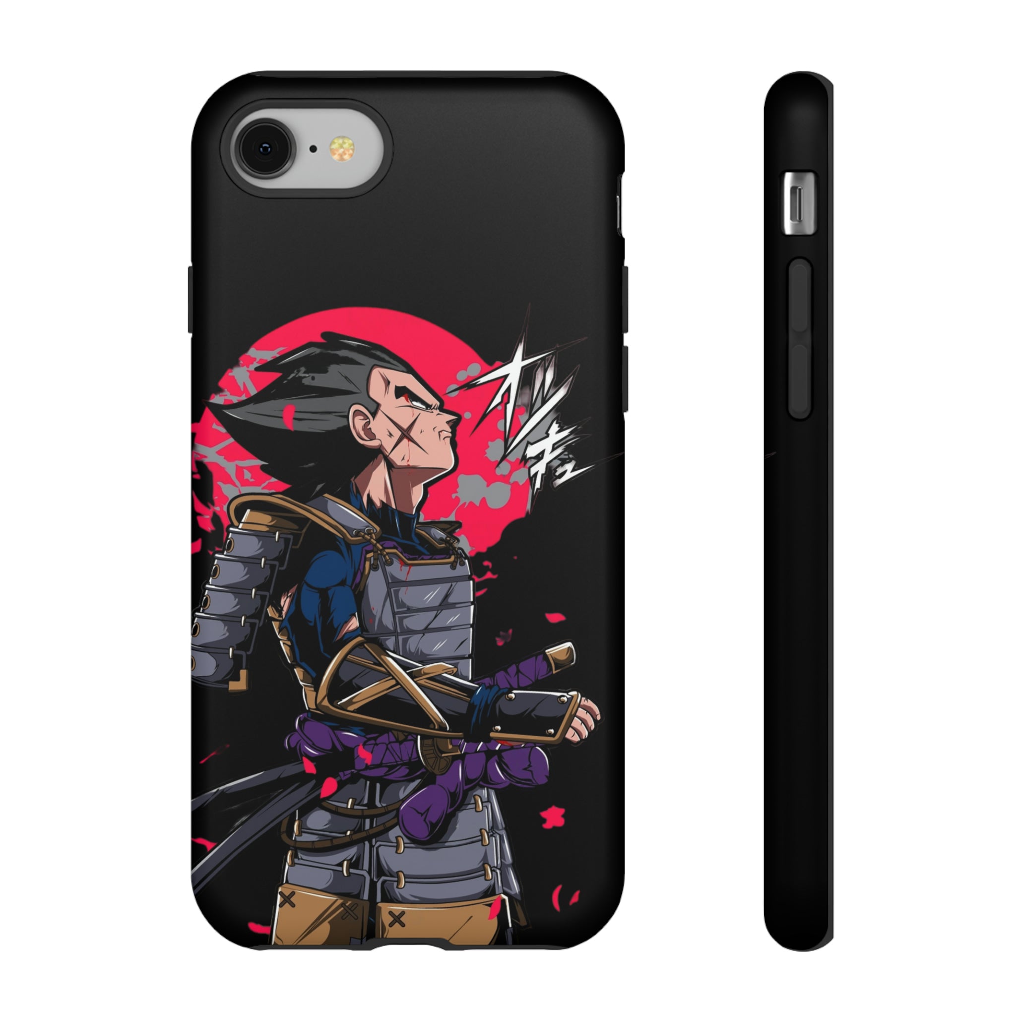 Samurai Vegeta Tough Phone Cases - OtakuSuppliers Samurai Vegeta Tough Phone Cases iPhone 8 / Matte