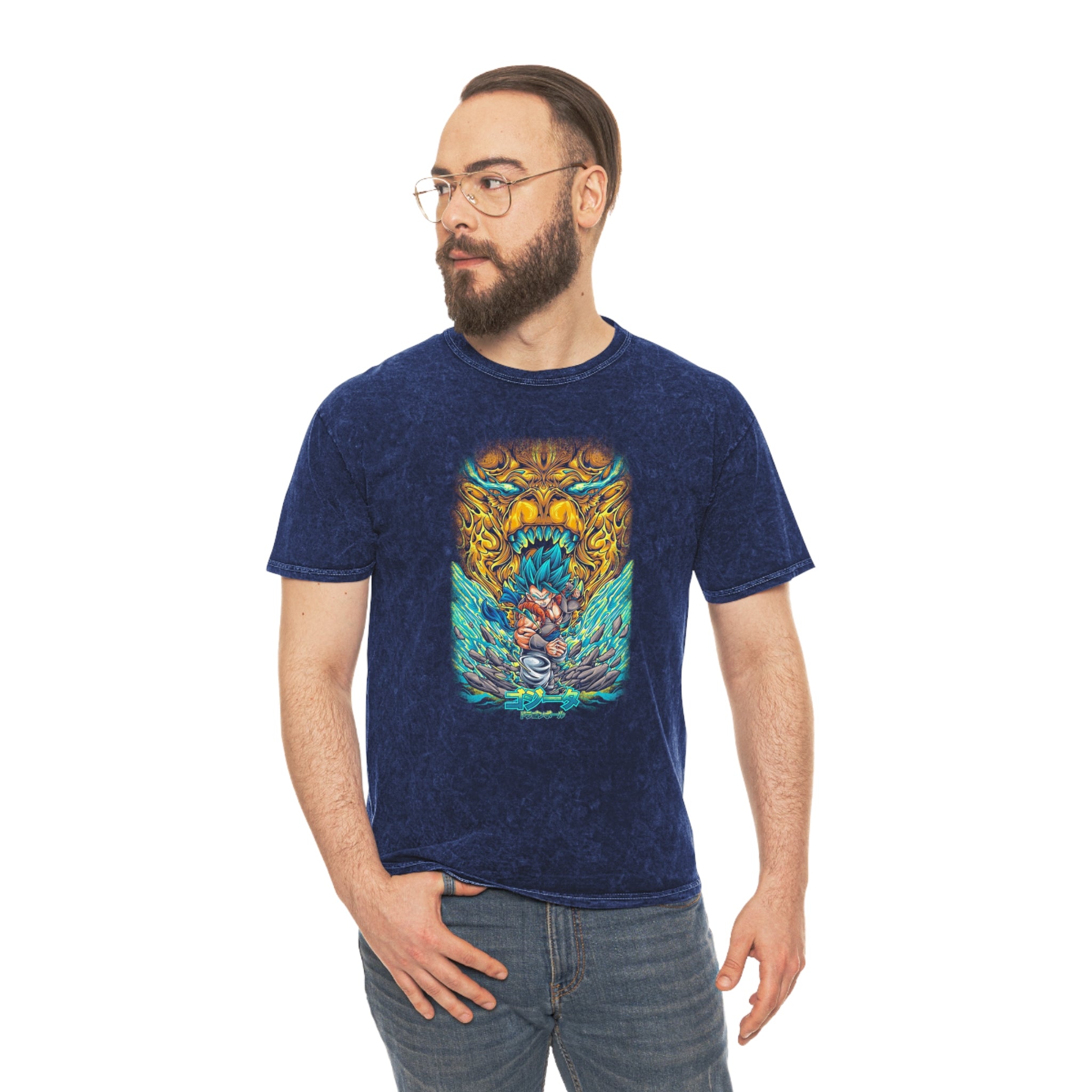 Dragon Ball Mineral Wash T-Shirt - OtakuSuppliers Dragon Ball Mineral Wash T-Shirt Mineral Navy / S